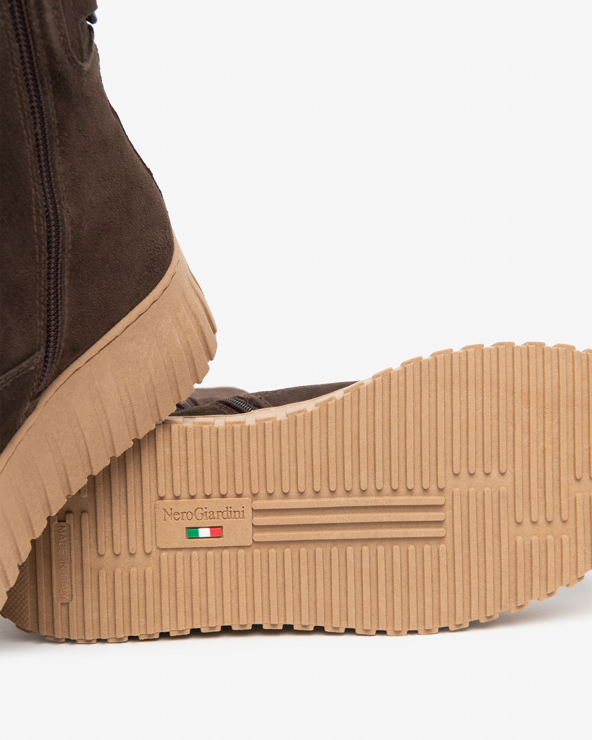 Stivaletti Donna in Suede e Materiale Tecnico
