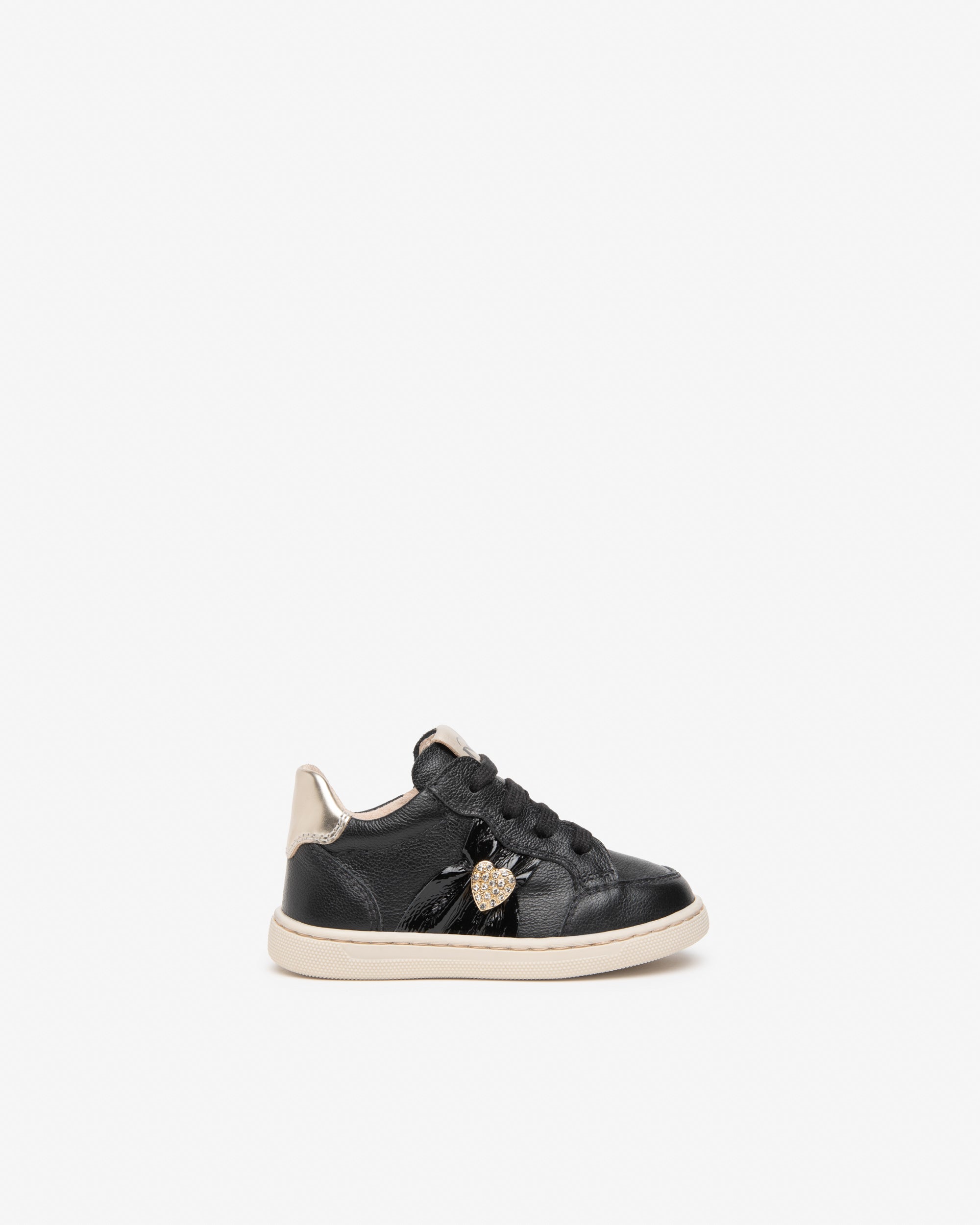 Sneakers Junior da Bambina in Pelle, Vernice e Materiale Tecnico