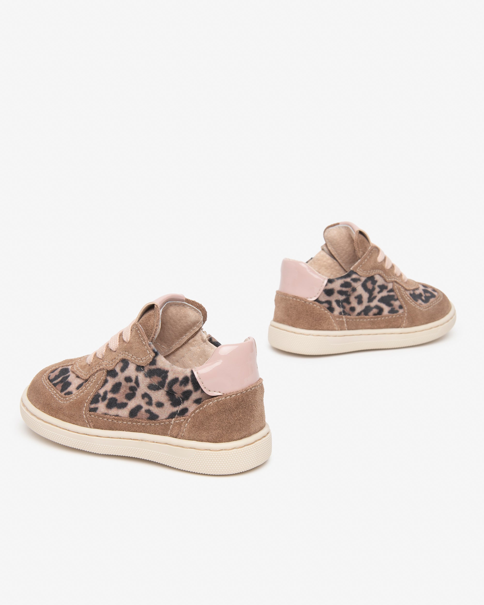 Sneakers Junior da Bambina in Camoscio e Materiale Tecnico