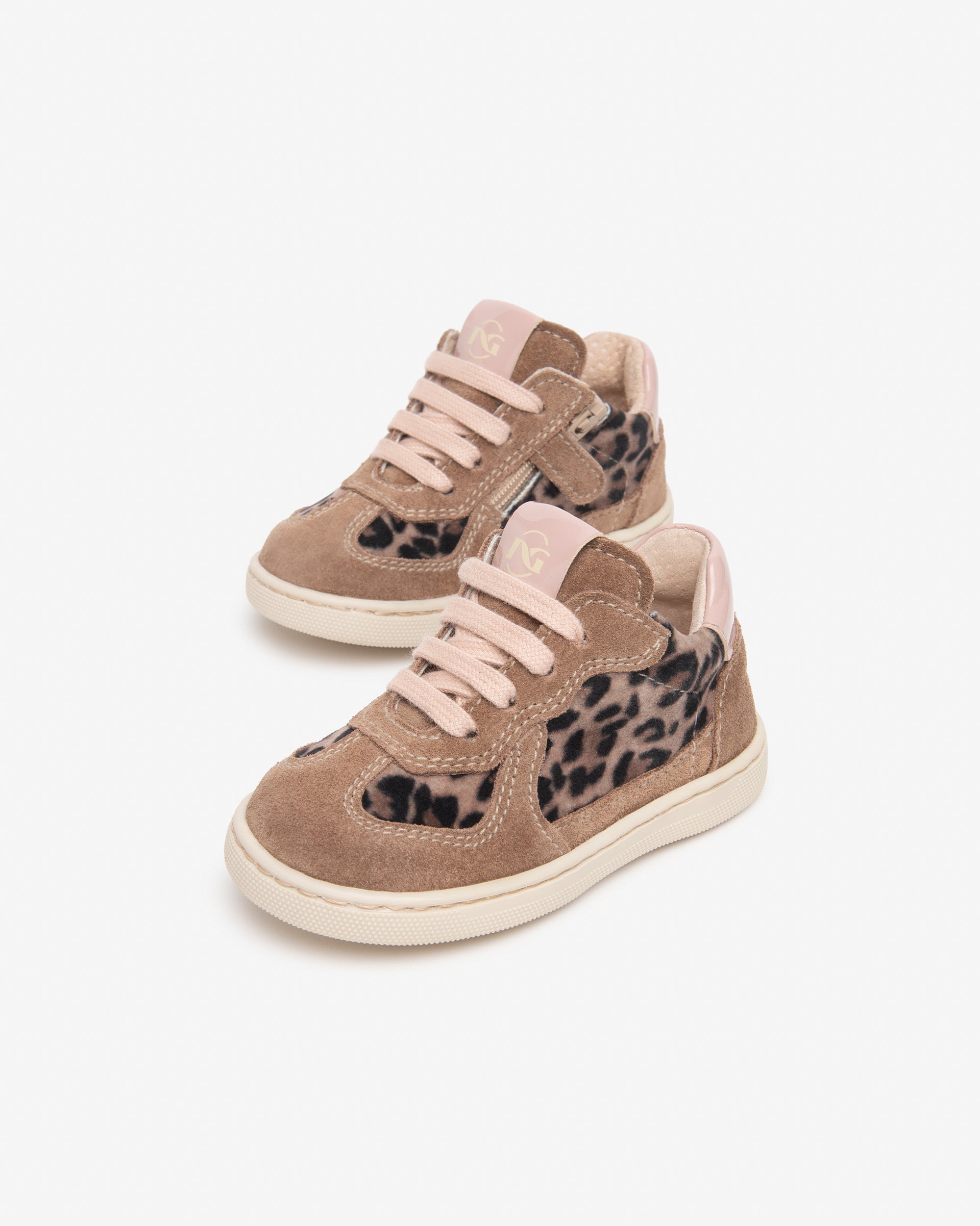 Sneakers Junior da Bambina in Camoscio e Materiale Tecnico