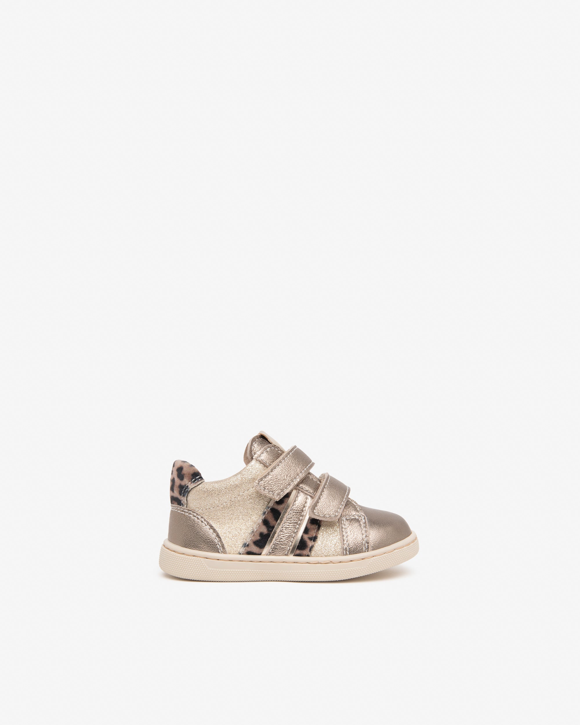 Sneakers Junior da Bambina in Pelle e Materiale Tecnico