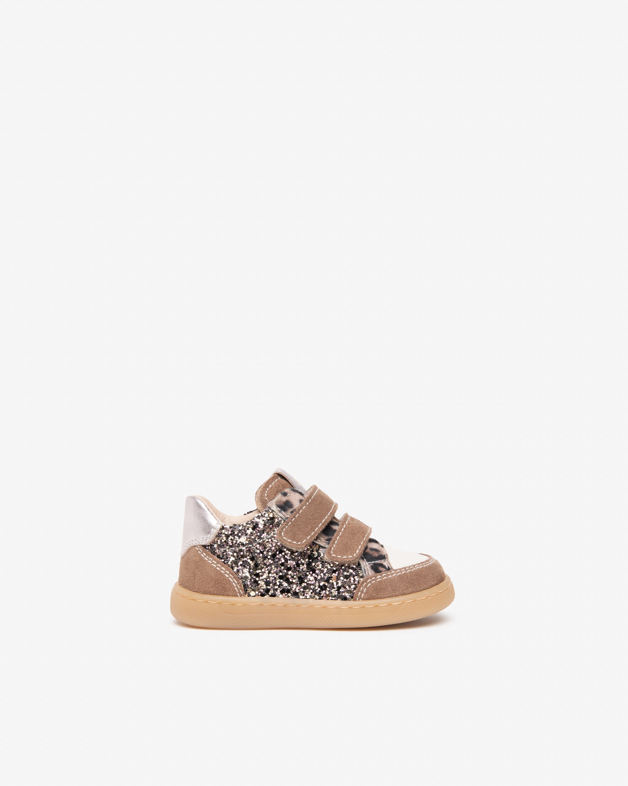Sneakers Junior da Bambina in Camoscio, Pelle e Materiale Tecnico