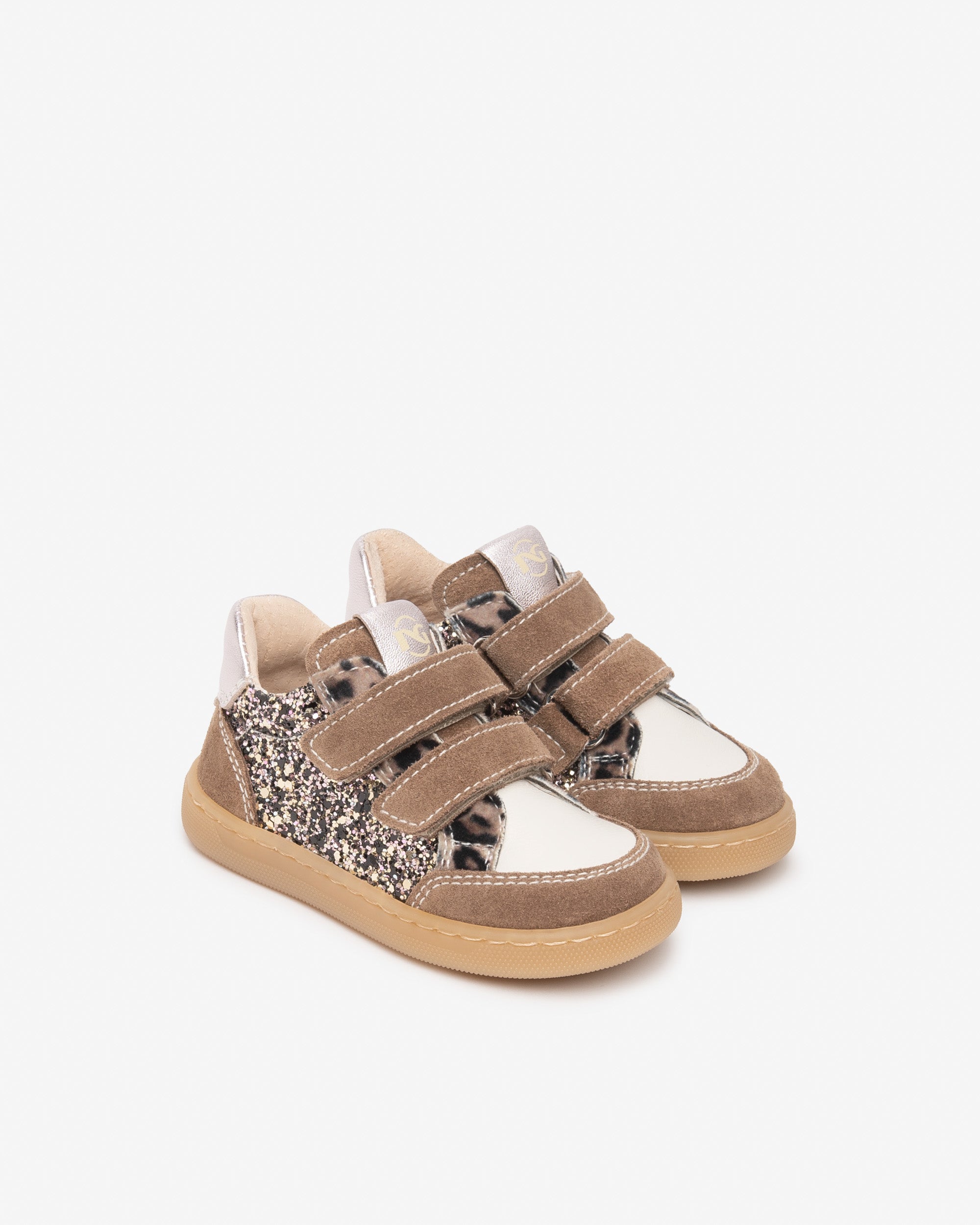 Sneakers Junior da Bambina in Camoscio, Pelle e Materiale Tecnico