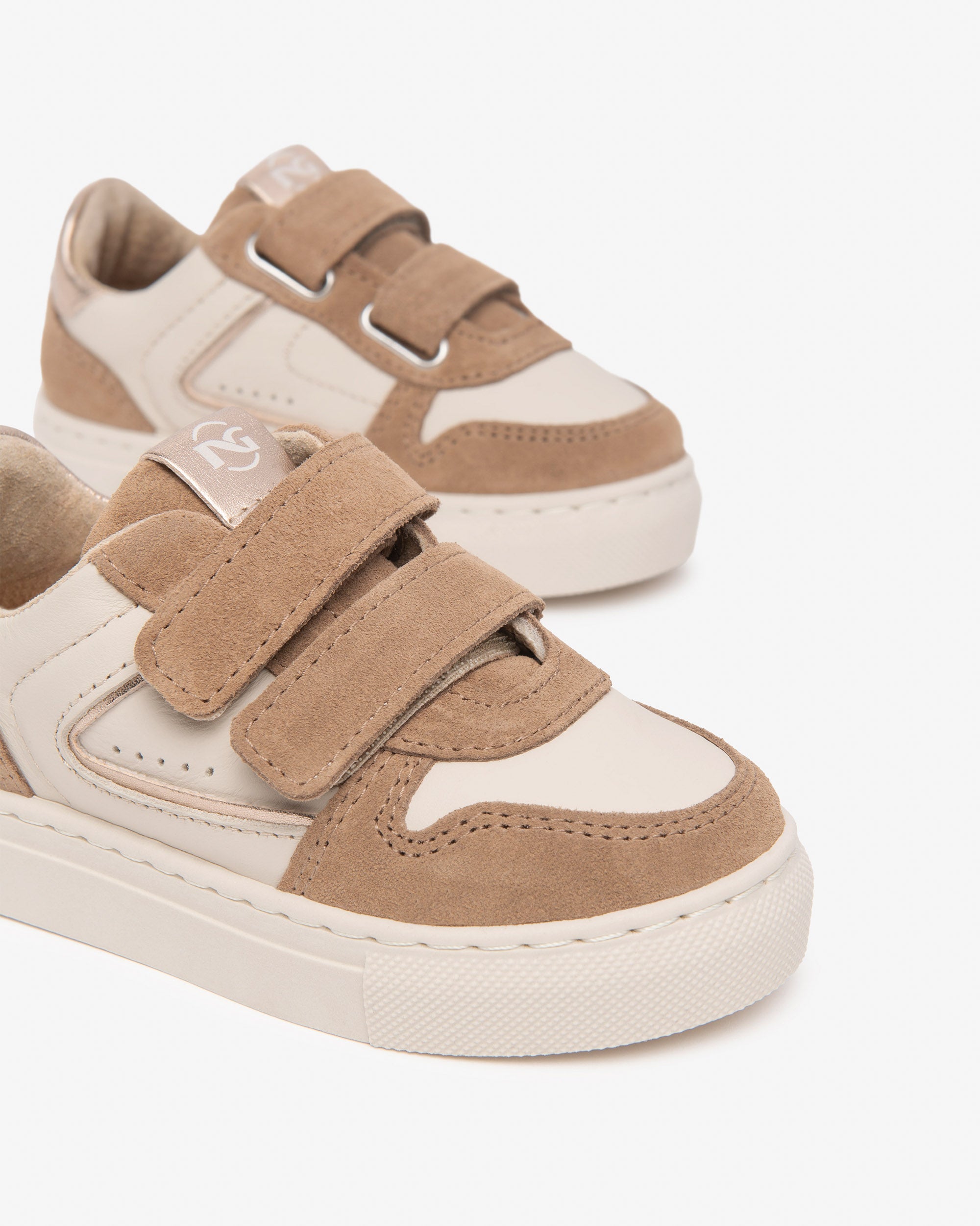 Sneakers Junior da Bambina in Pelle, Camoscio e Materiale Tecnico