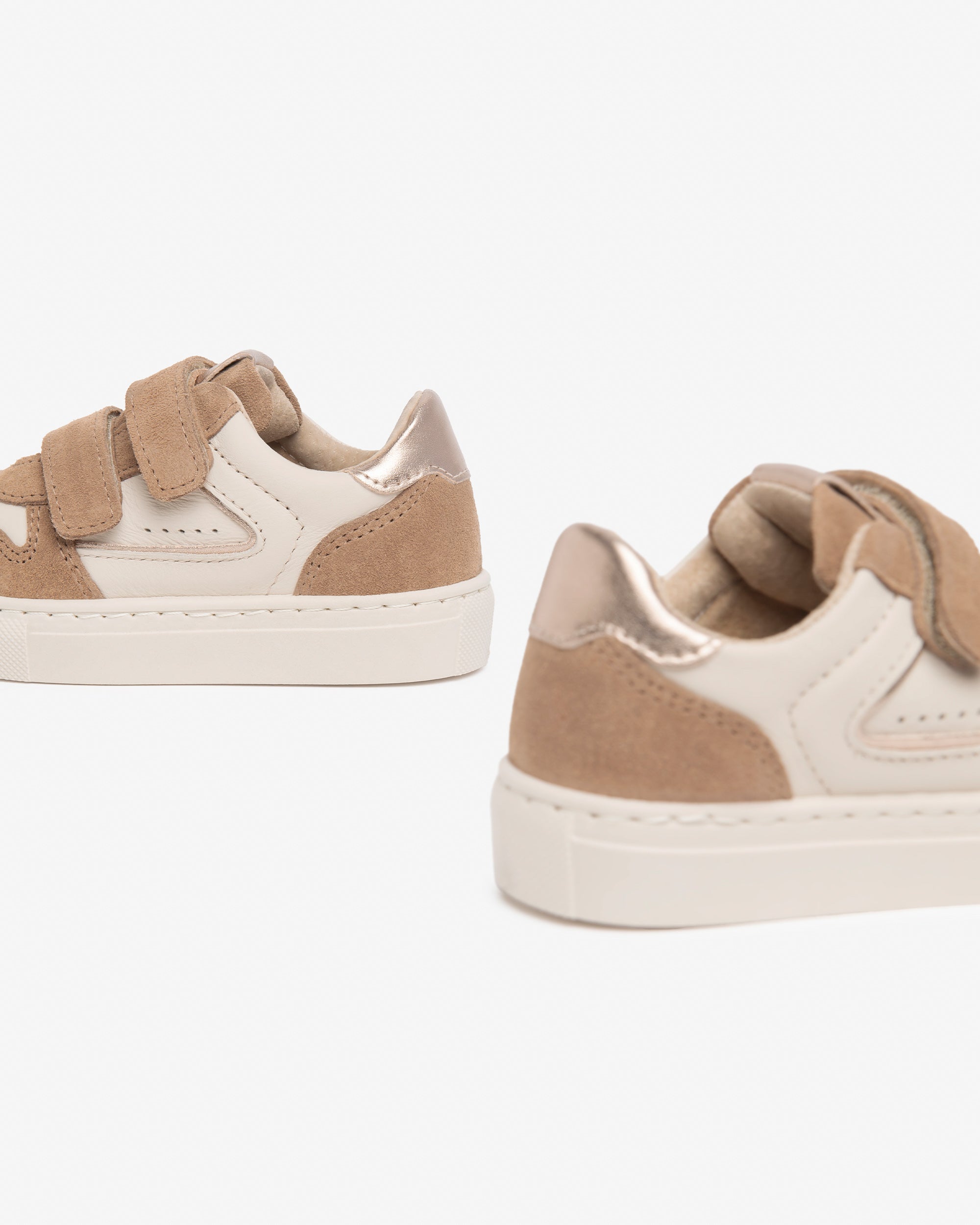 Sneakers Junior da Bambina in Pelle, Camoscio e Materiale Tecnico