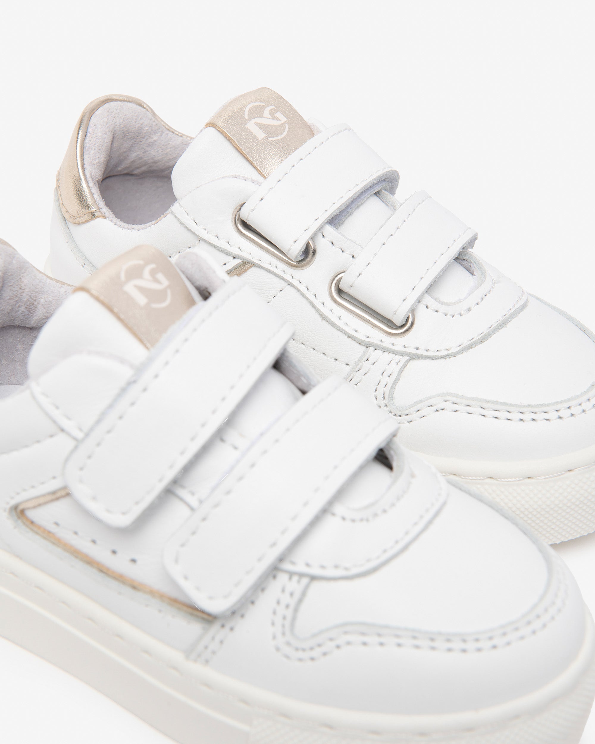 Sneakers Junior da Bambina in Pelle e Materiale Tecnico