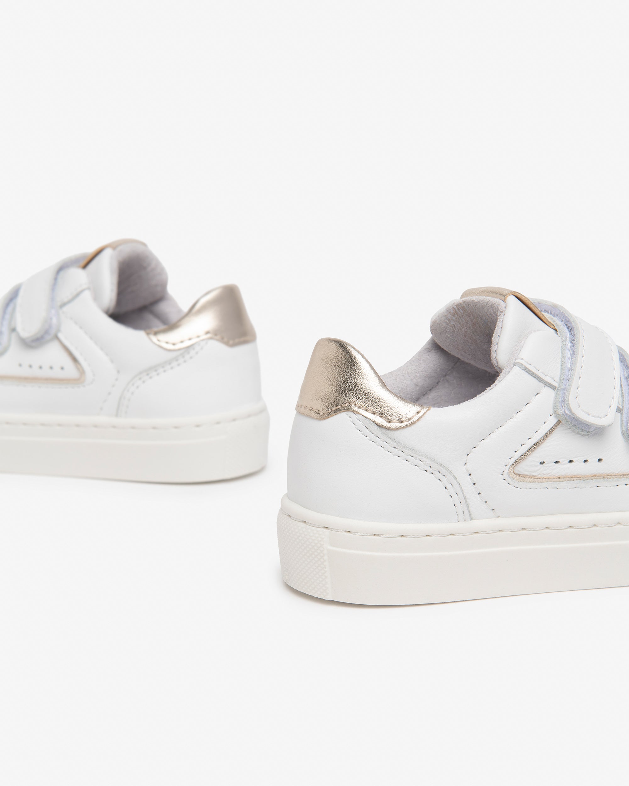 Sneakers Junior da Bambina in Pelle e Materiale Tecnico
