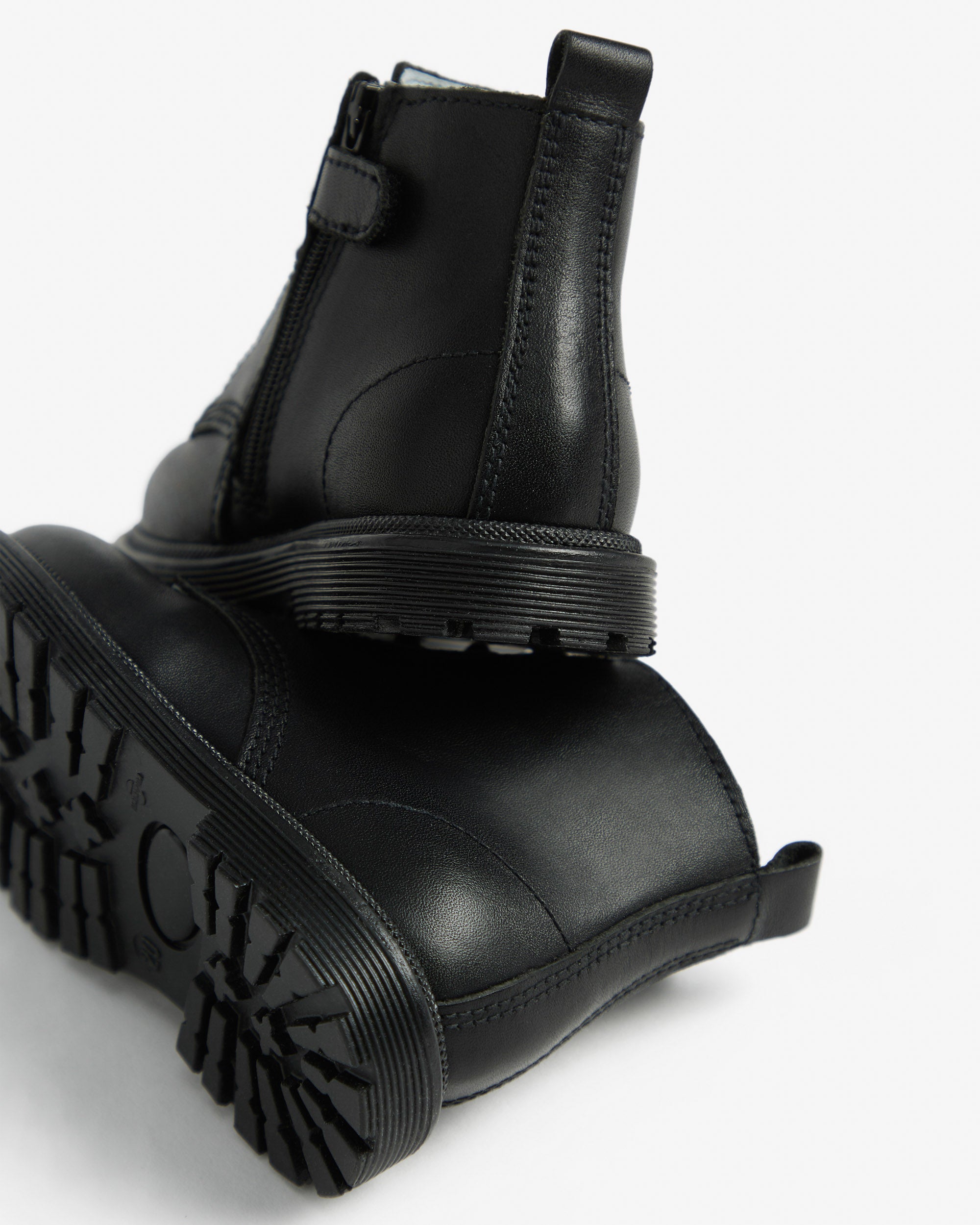 Anfibi Junior da Bambina in Pelle