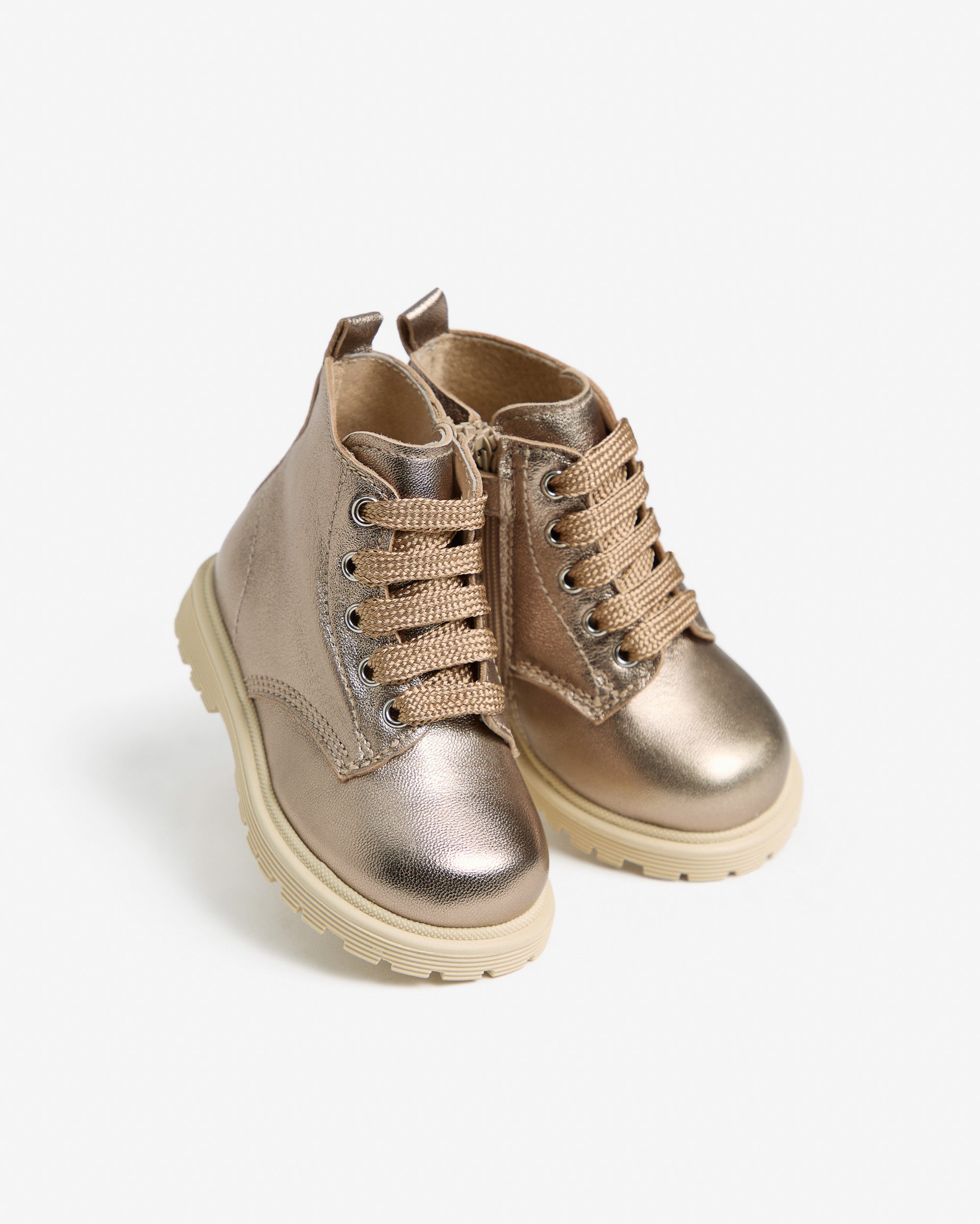 Anfibi Junior da Bambina in Pelle