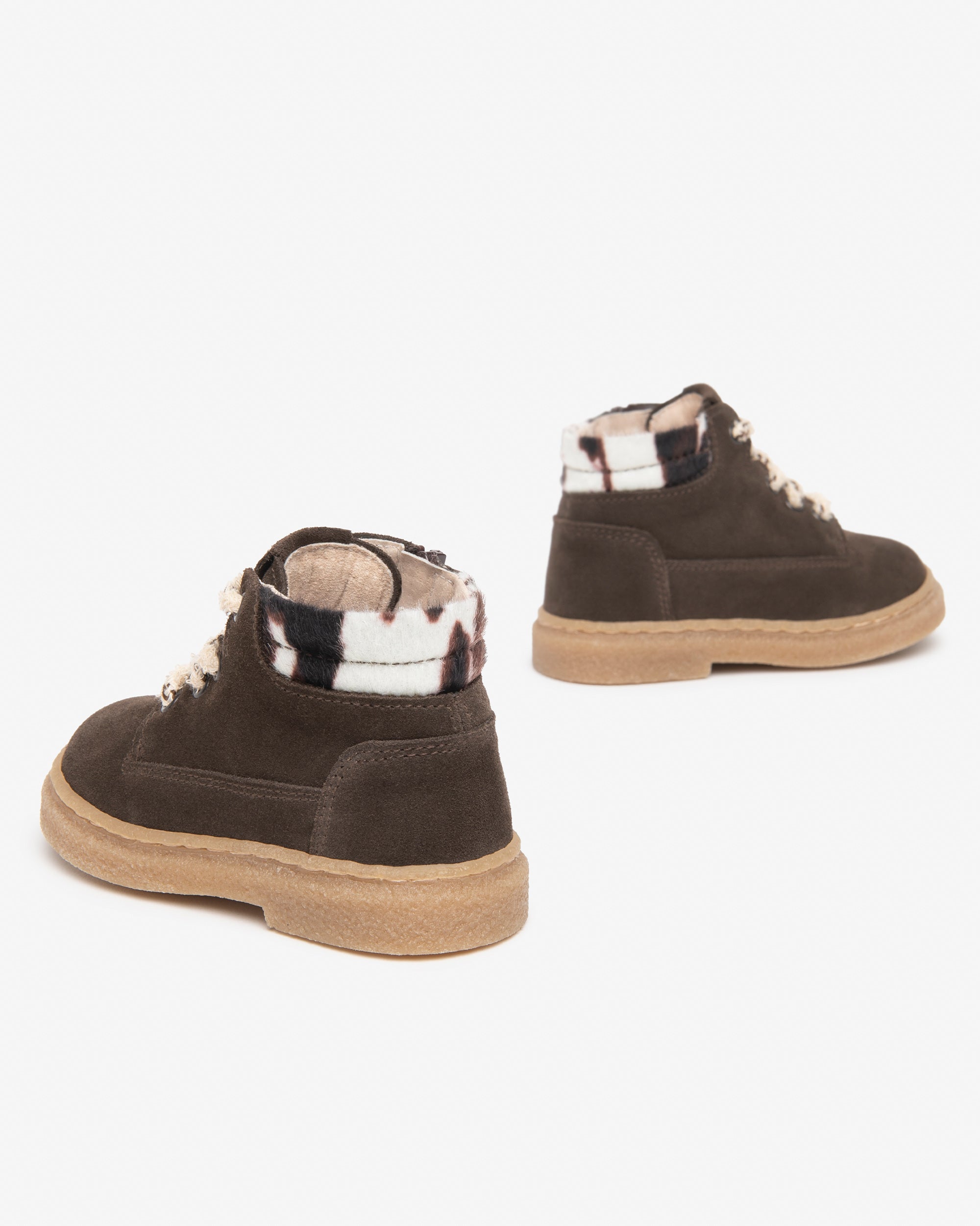 Stivaletti Junior da Bambina in Camoscio e Materiale Tecnico