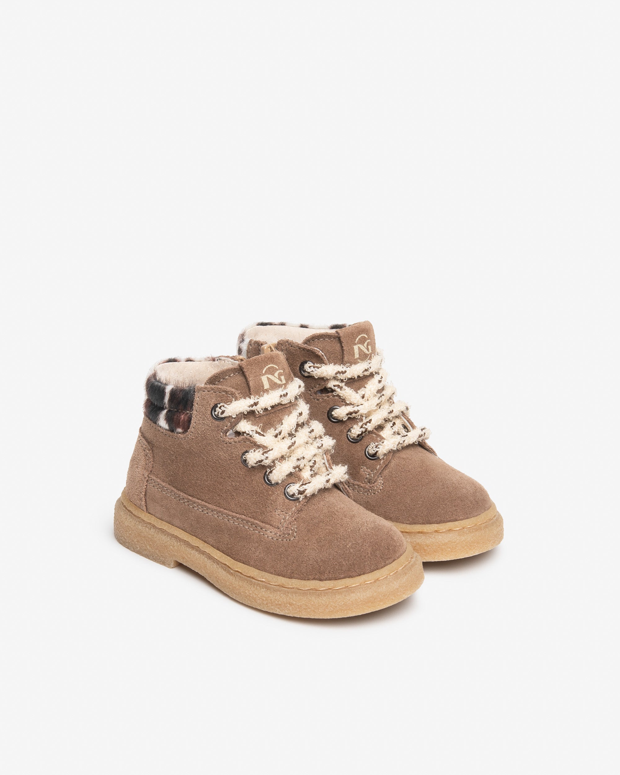 Stivaletti Junior da Bambina in Camoscio e Materiale Tecnico
