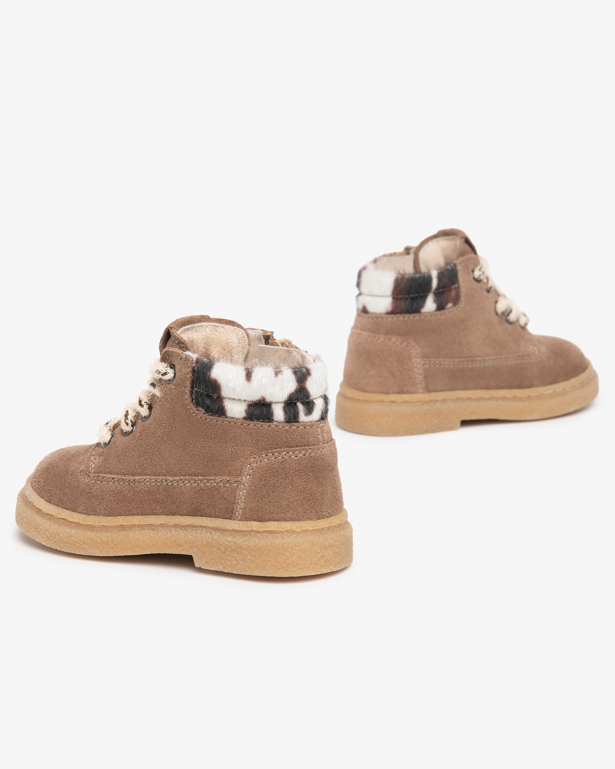 Stivaletti Junior da Bambina in Camoscio e Materiale Tecnico