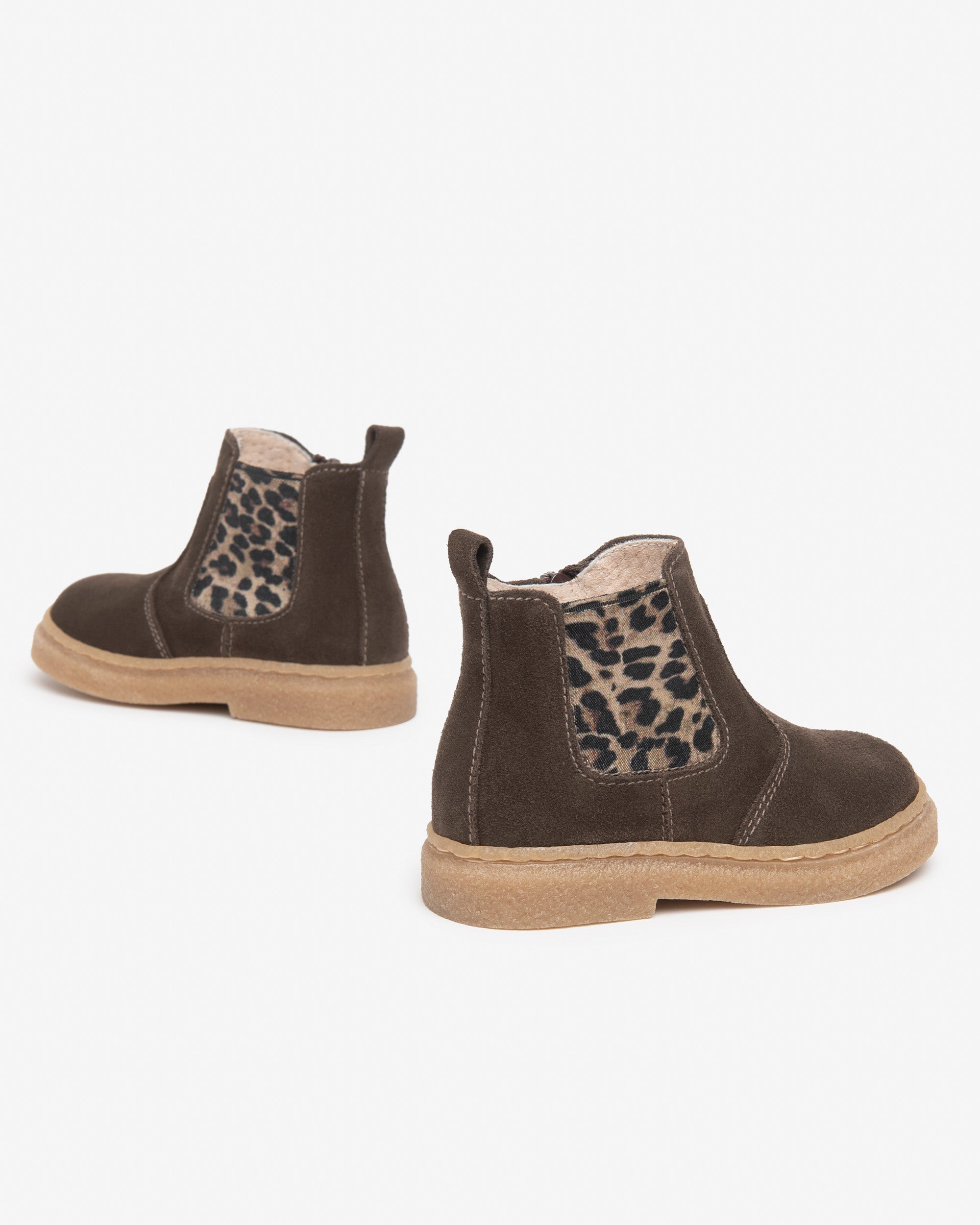 Stivaletti Junior da Bambina in Camoscio