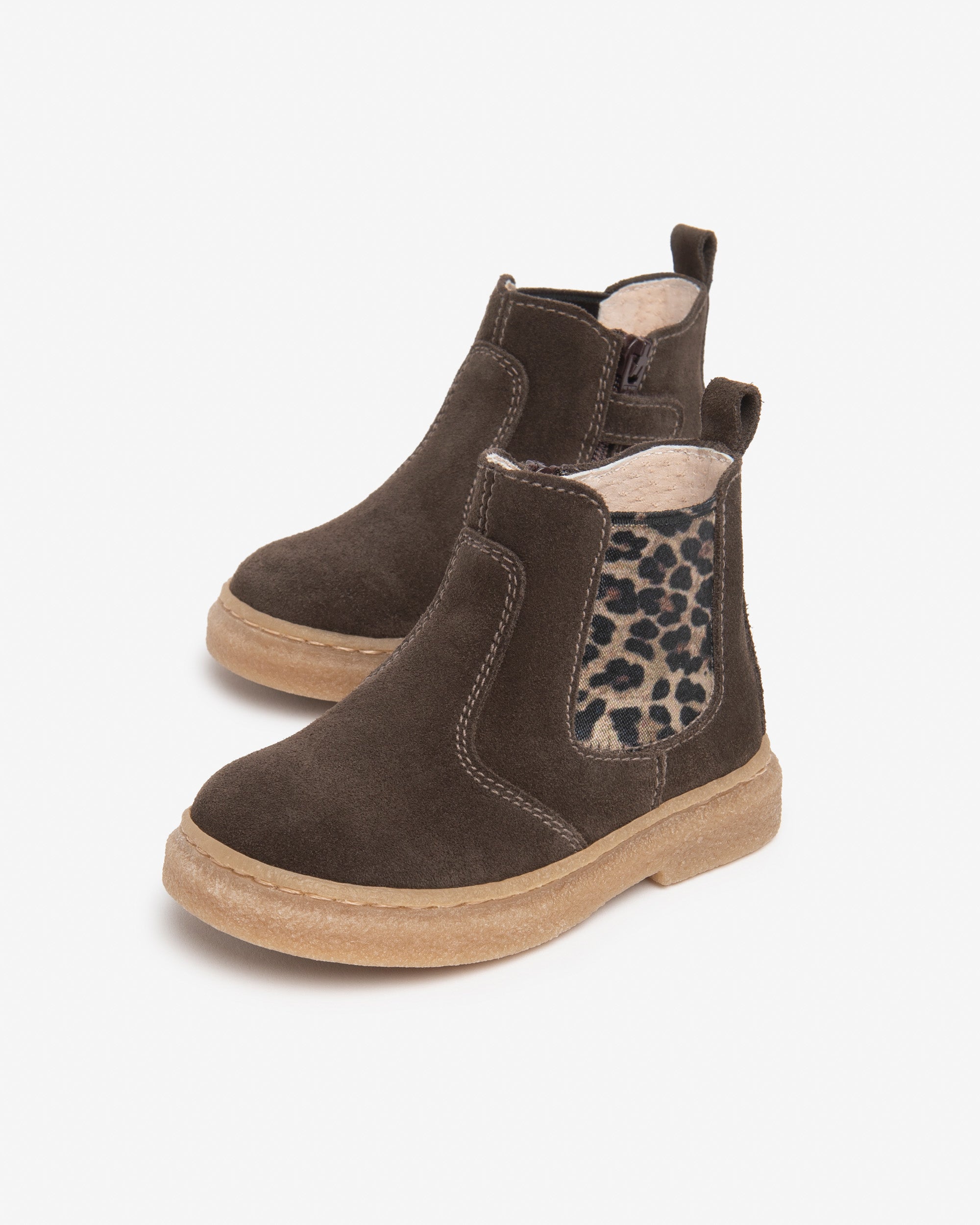 Stivaletti Junior da Bambina in Camoscio