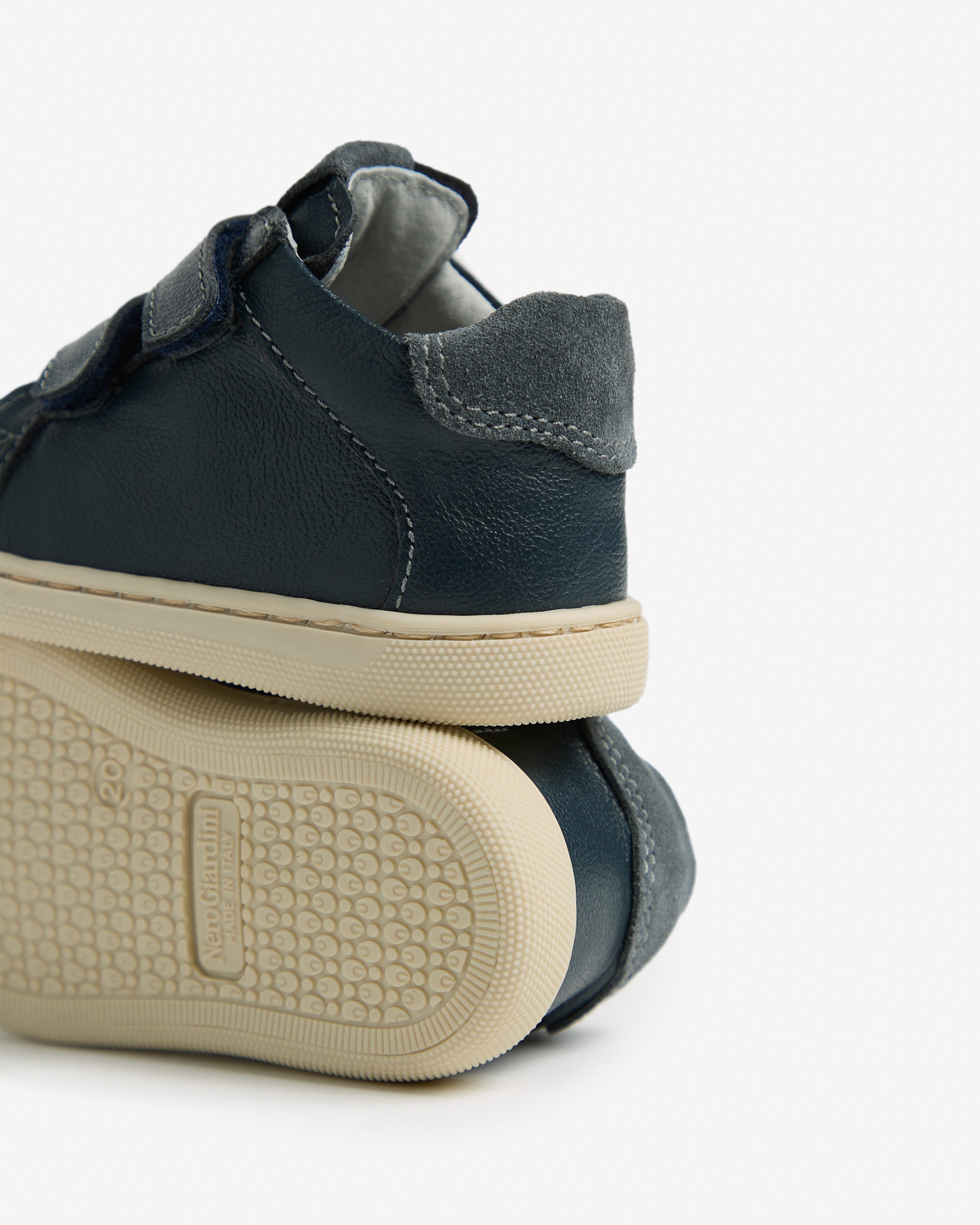 Sneakers Junior da Bambino in Pelle e Camoscio