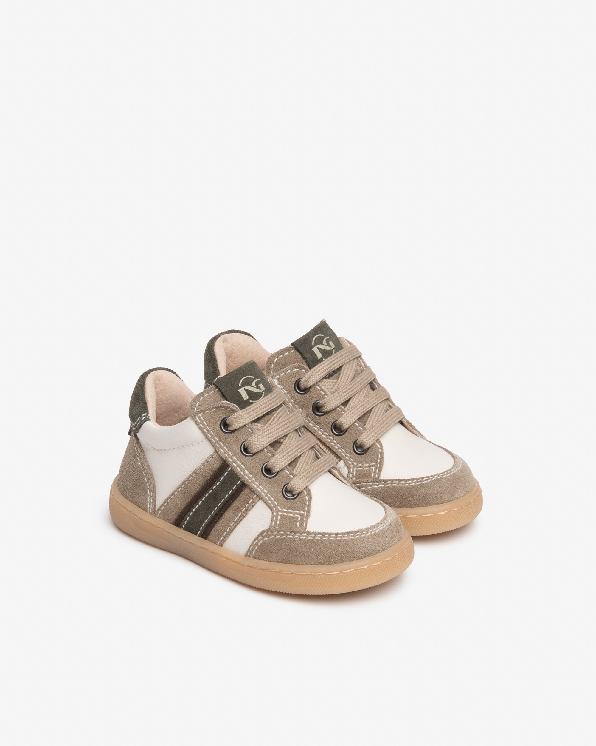 Sneakers Junior da Bambino in Camoscio e Pelle