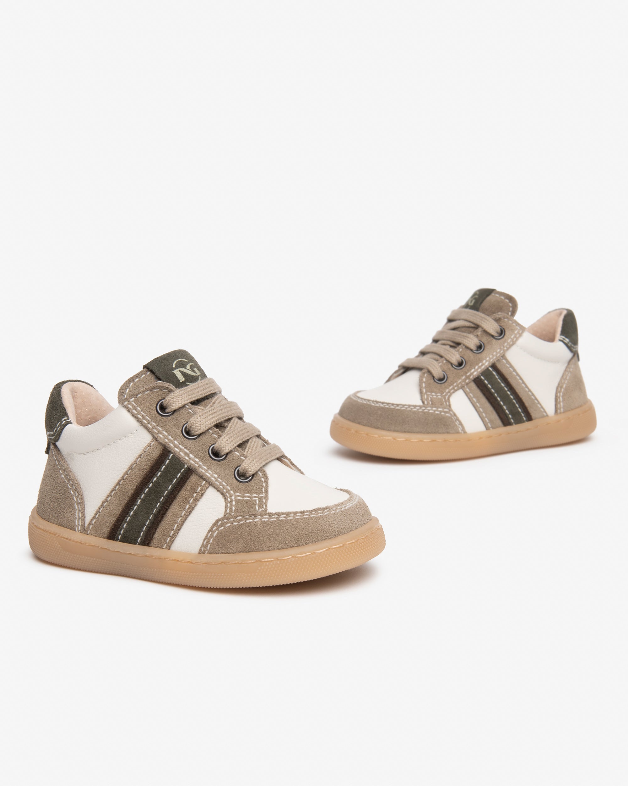 Sneakers Junior da Bambino in Camoscio e Pelle