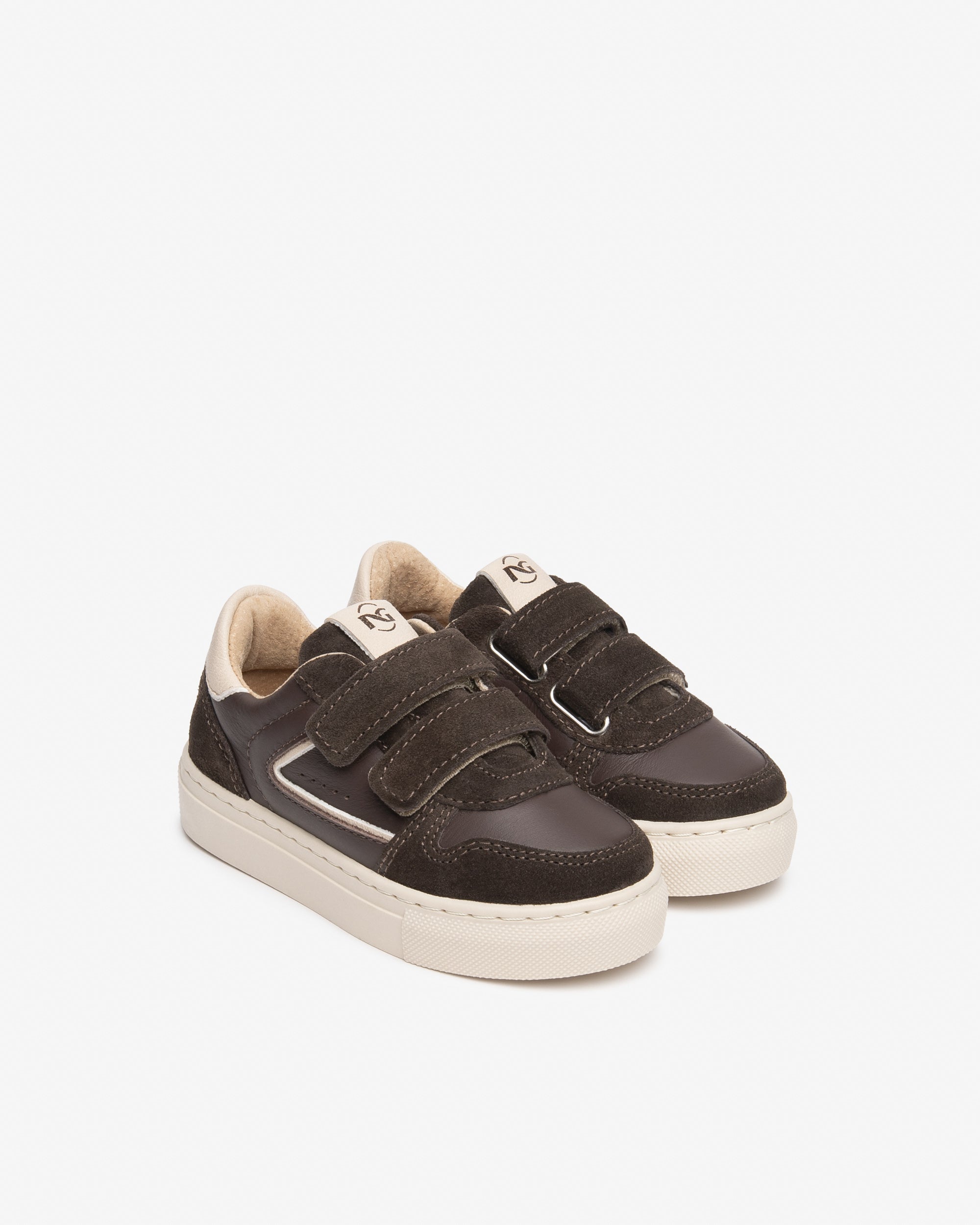 Sneakers Junior da Bambino in Camoscio, Pelle e Materiale Tecnico
