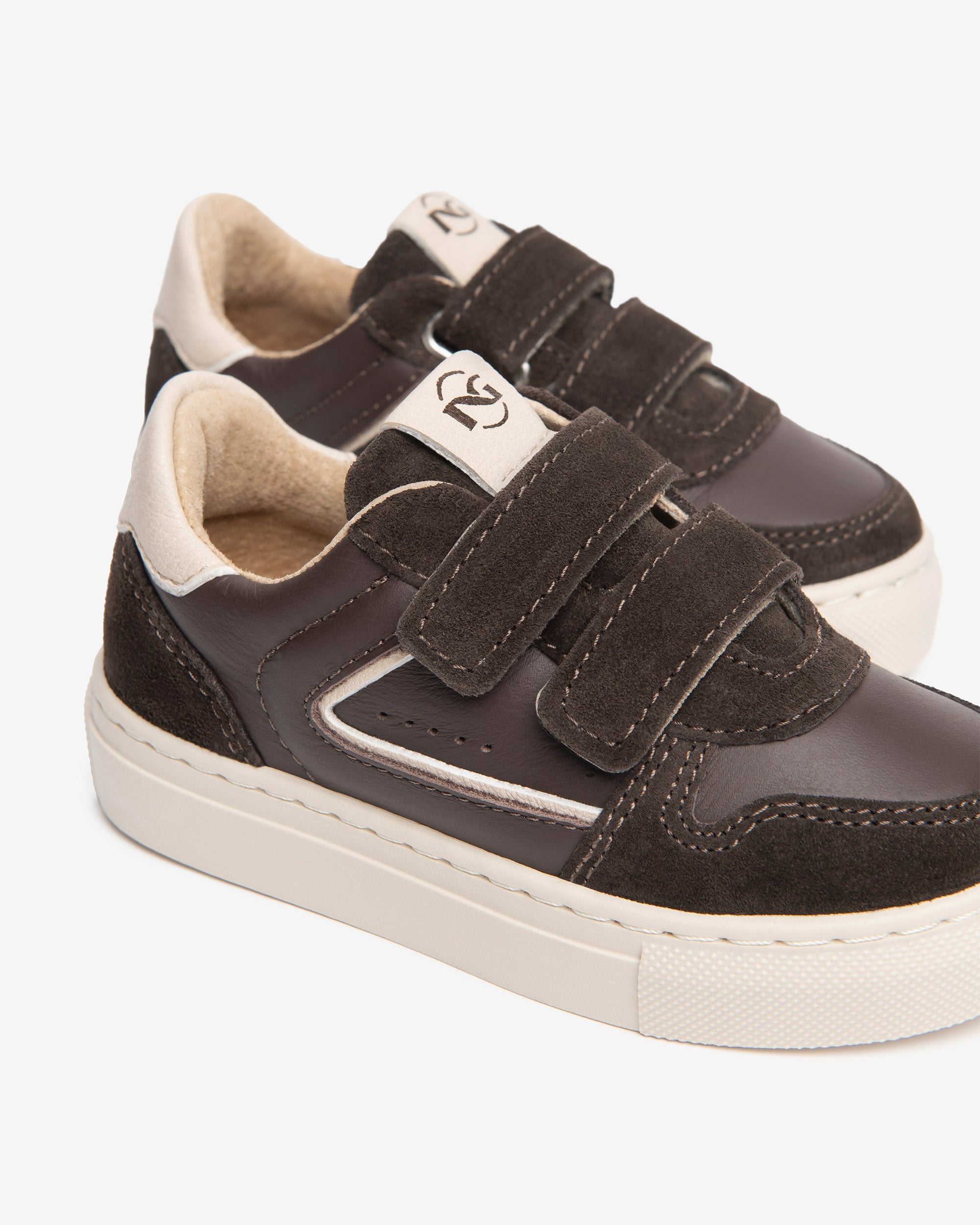 Sneakers Junior da Bambino in Camoscio, Pelle e Materiale Tecnico