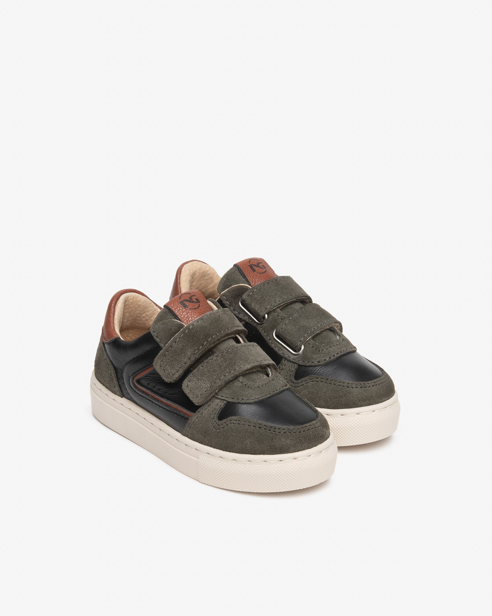 Sneakers Junior da Bambino in Camoscio, Pelle e Materiale Tecnico