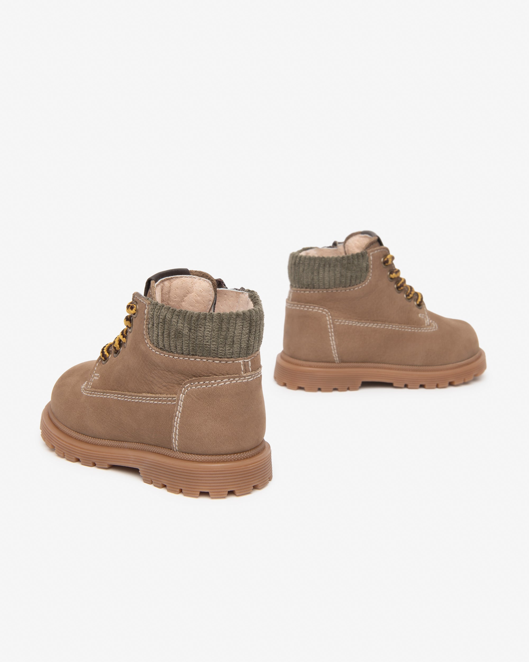 Stivaletti Junior da Bambino in Pelle e Tessuto