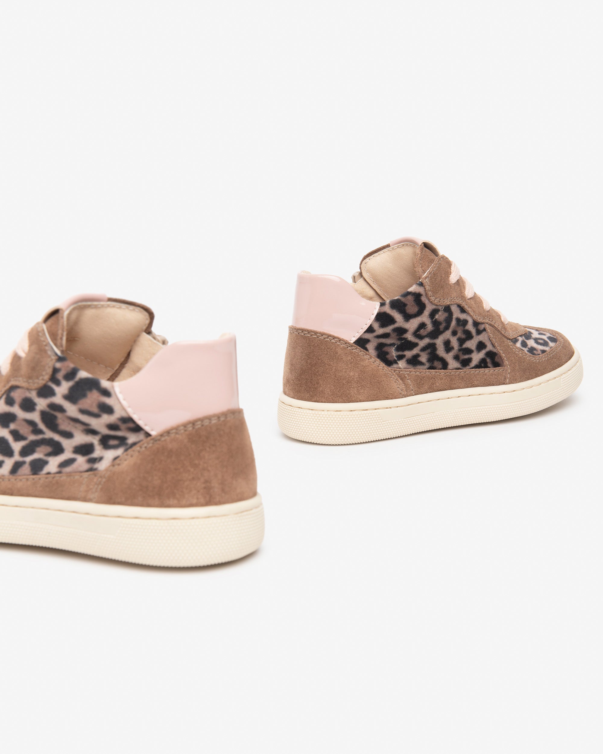 Sneakers Junior da Bambina in Camoscio e Materiale Tecnico
