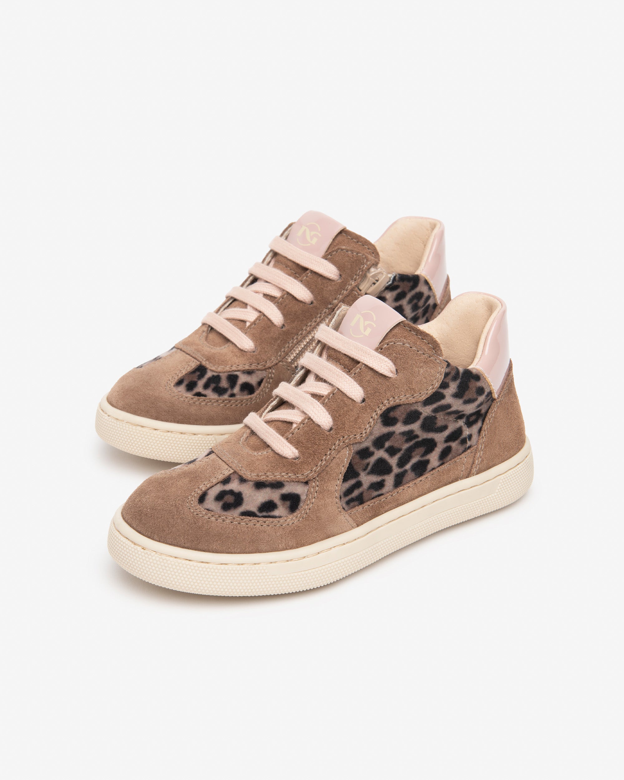 Sneakers Junior da Bambina in Camoscio e Materiale Tecnico