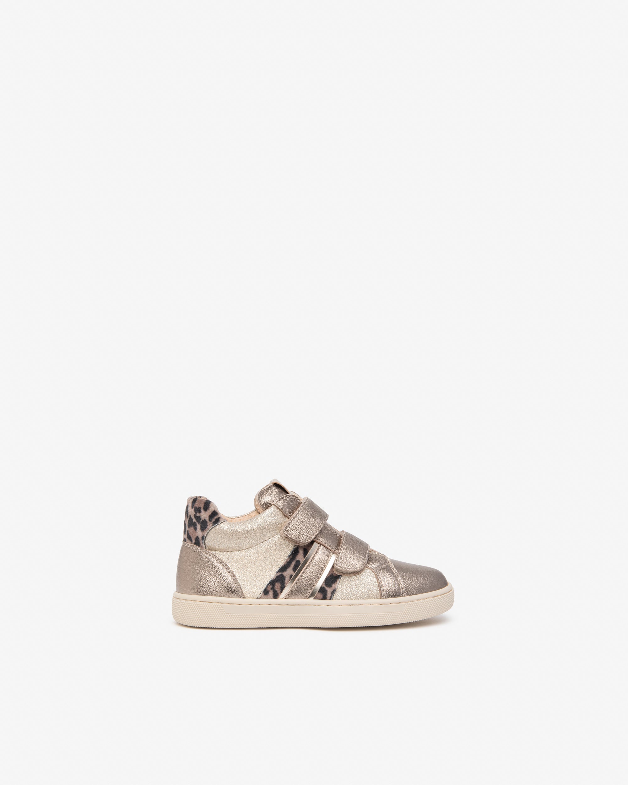 Sneakers Junior da Bambina in Pelle e Materiale Tecnico