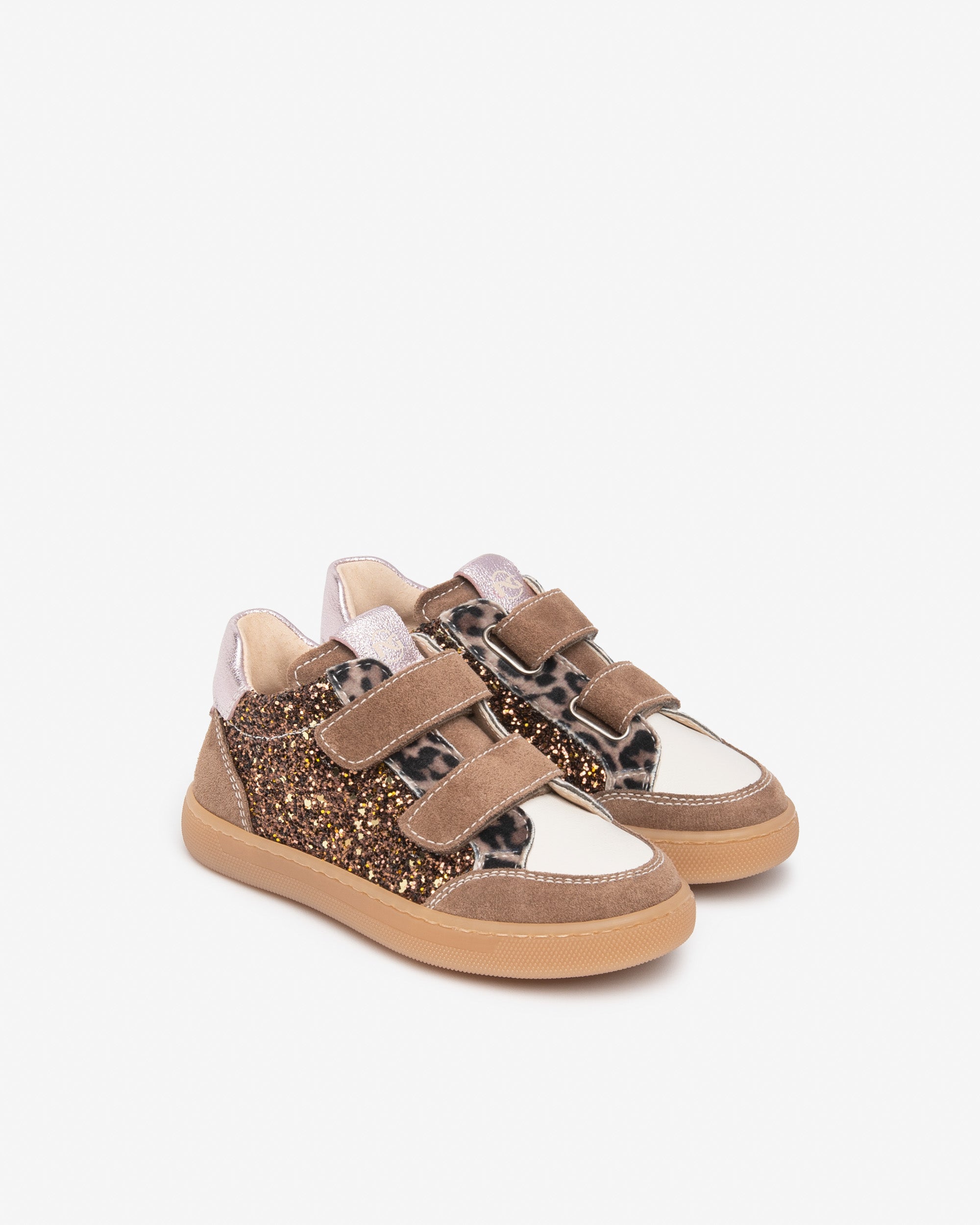 Sneakers Junior da Bambina in Camoscio, Pelle e Materiale Tecnico