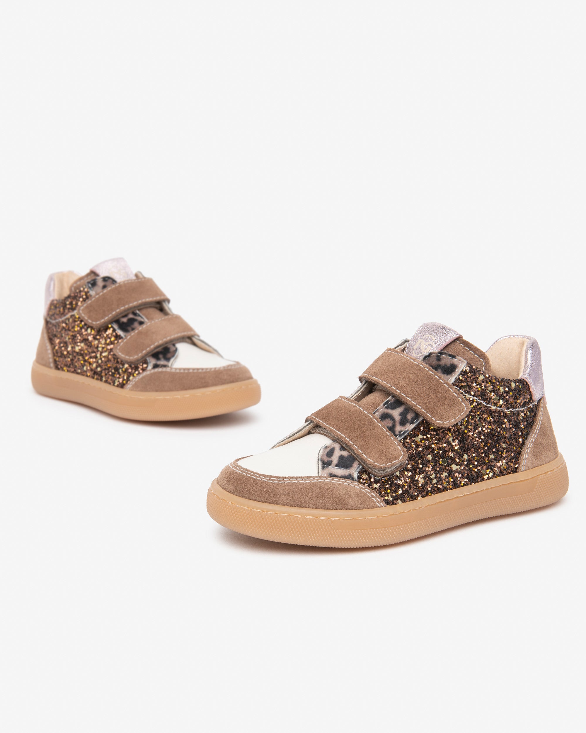 Sneakers Junior da Bambina in Camoscio, Pelle e Materiale Tecnico