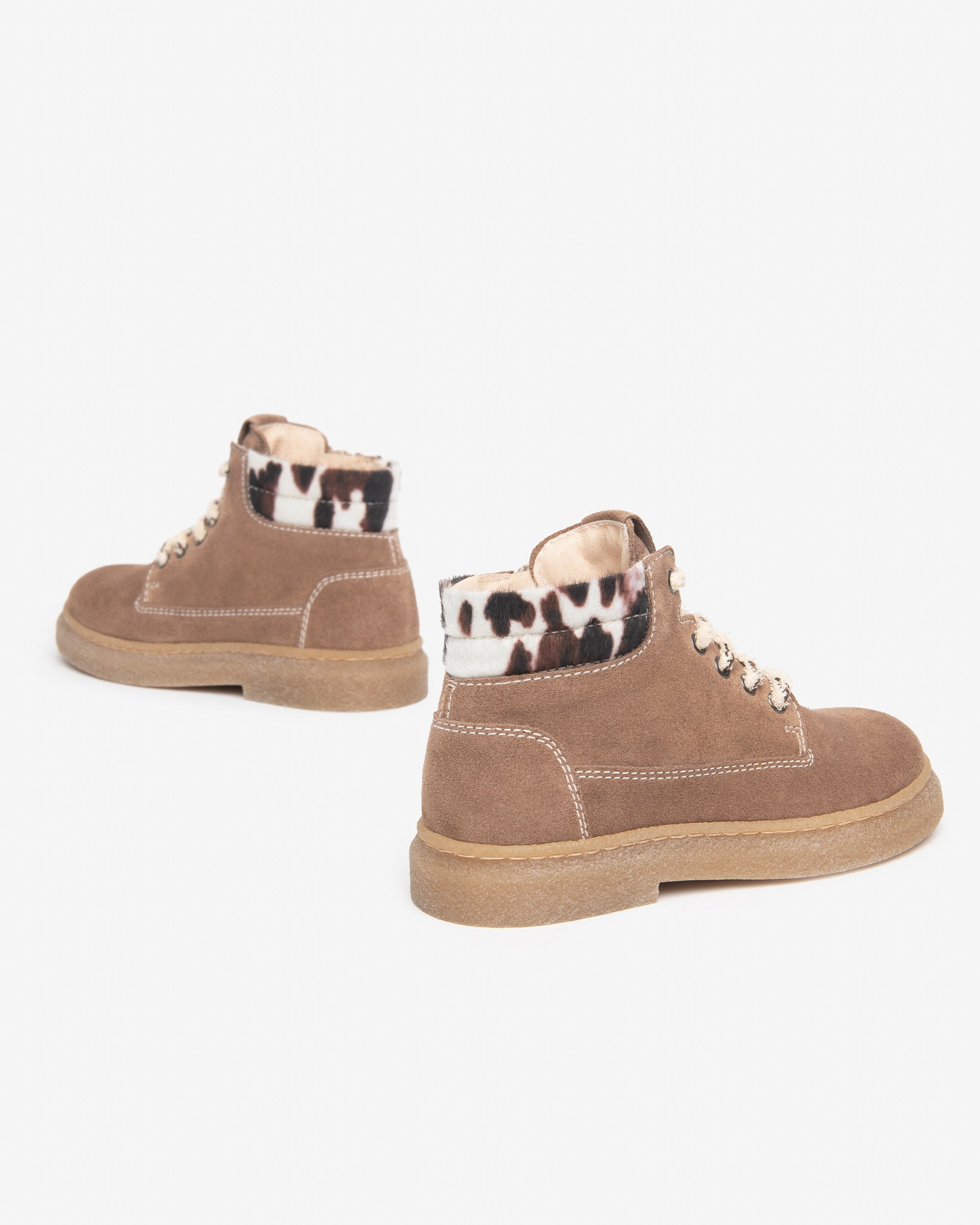 Stivaletti Junior da Bambina in Camoscio e Materiale Tecnico