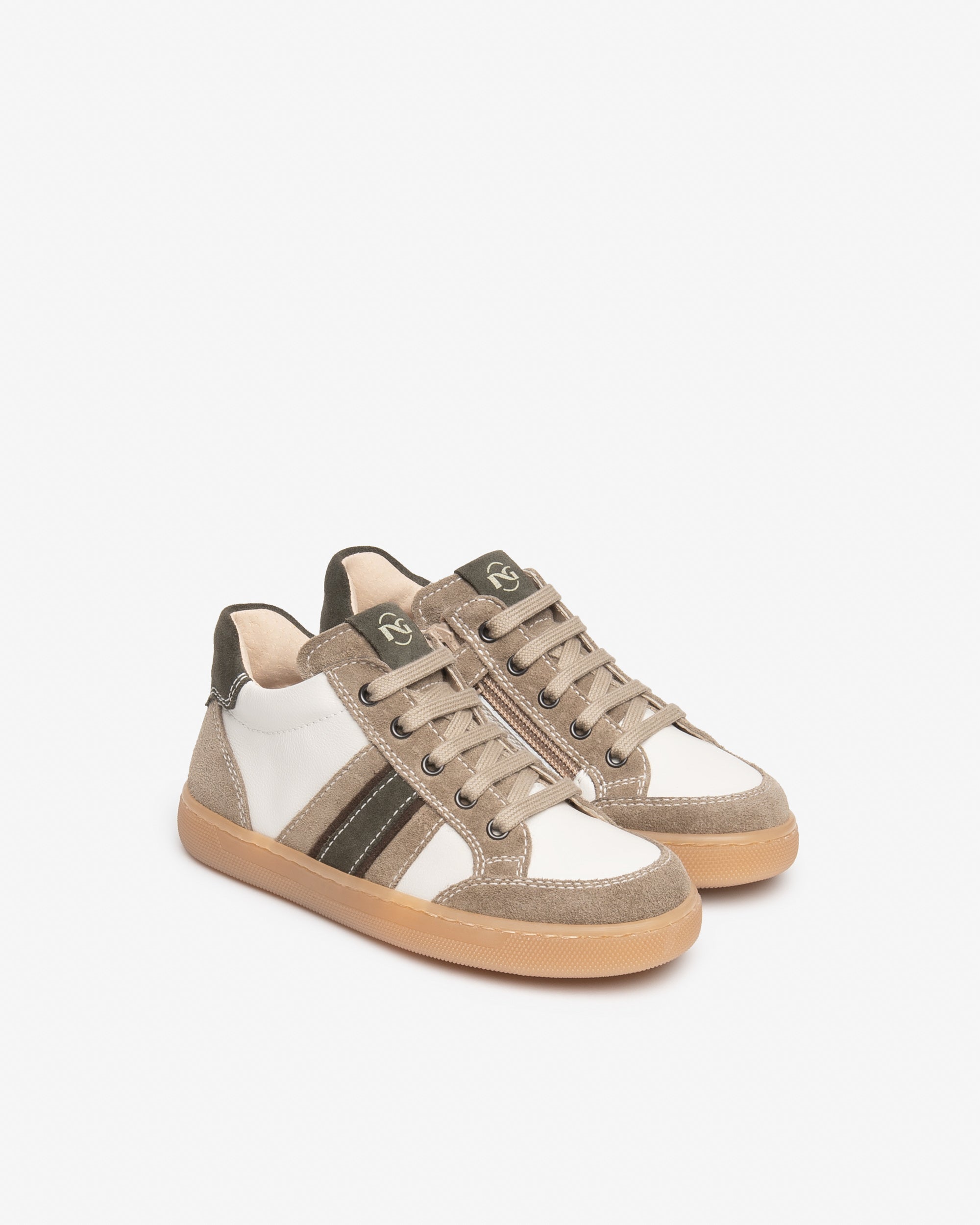 Sneakers Junior da Bambino in Camoscio e Pelle