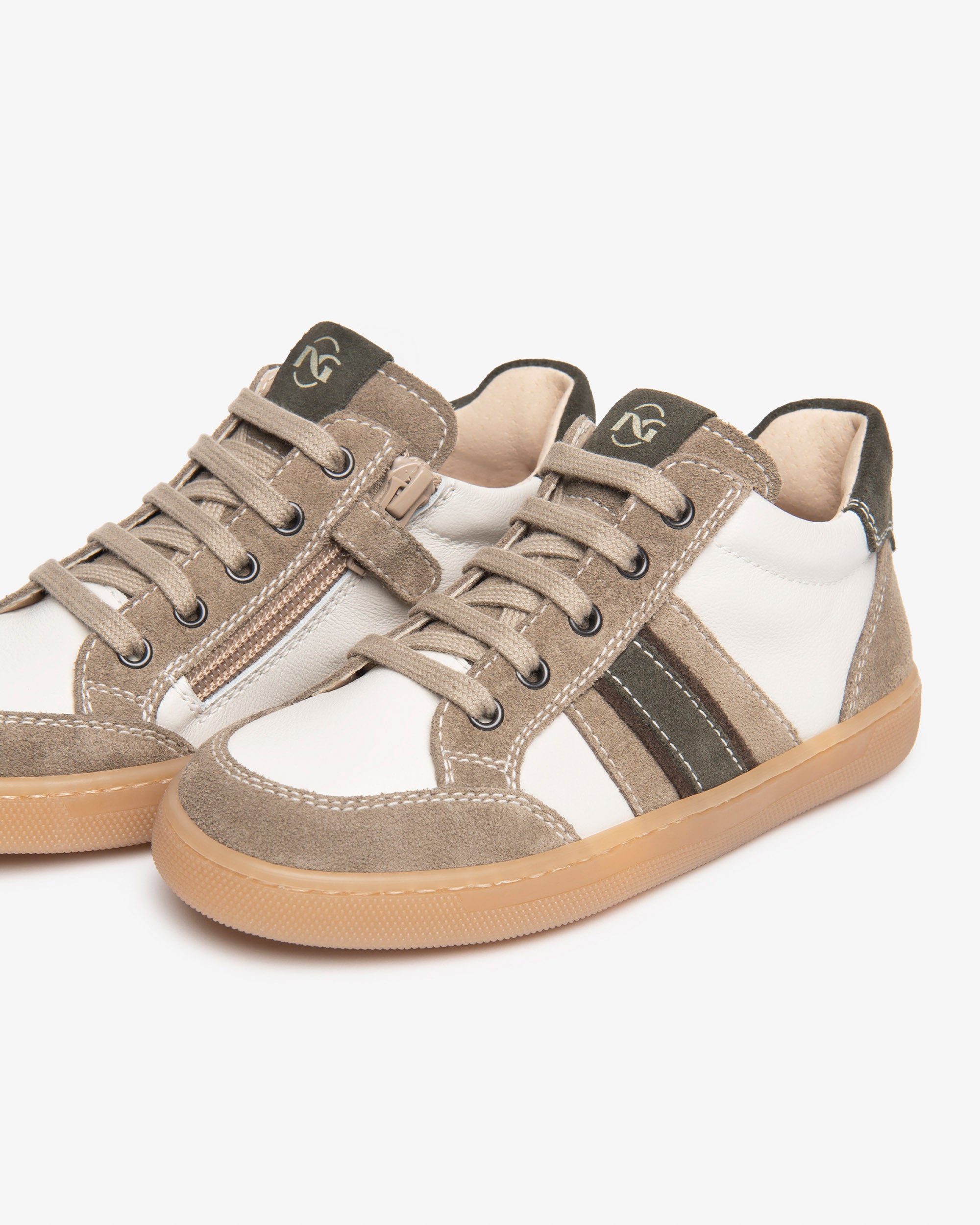 Sneakers Junior da Bambino in Camoscio e Pelle