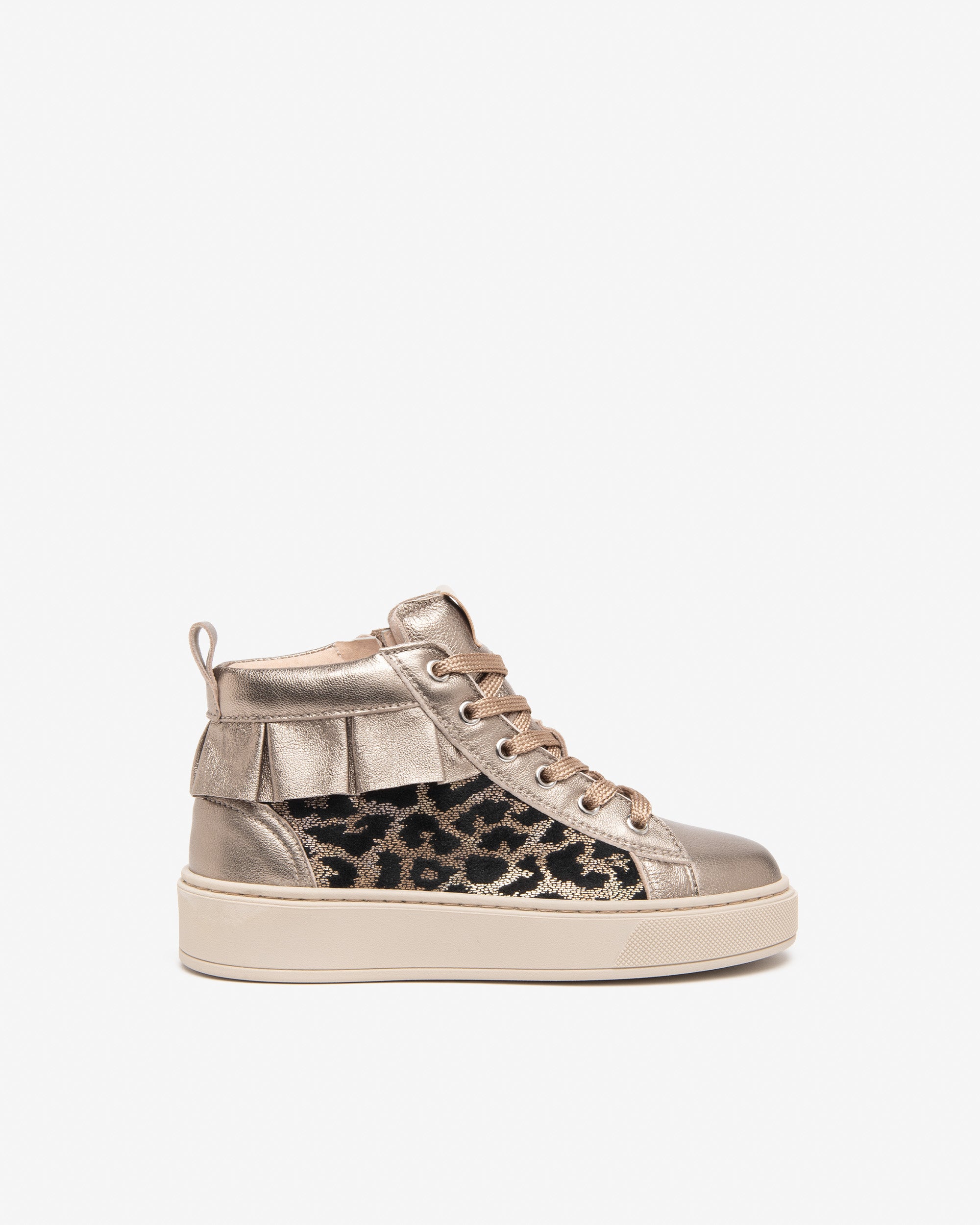 Sneakers Teen da Ragazza in Pelle e Materiale Tecnico