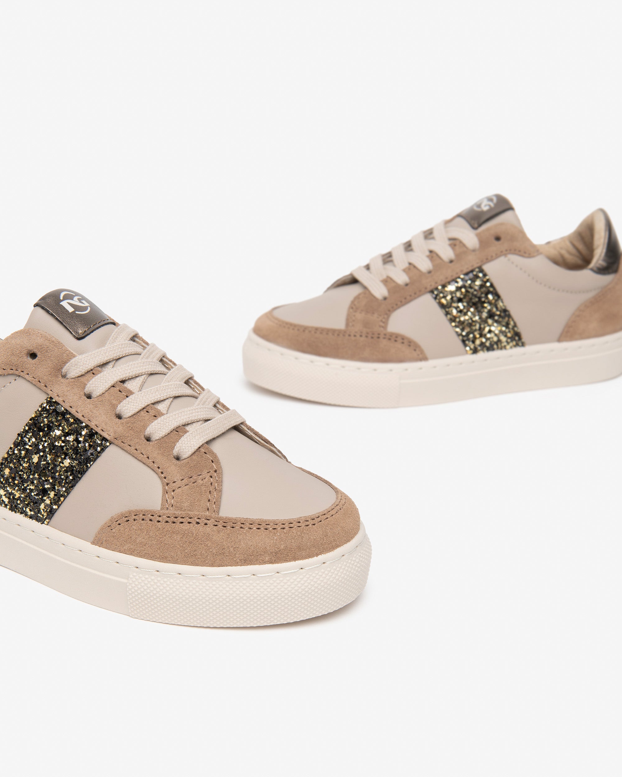 Sneakers Teen da Ragazza in Camoscio, Pelle e Materiale Tecnico