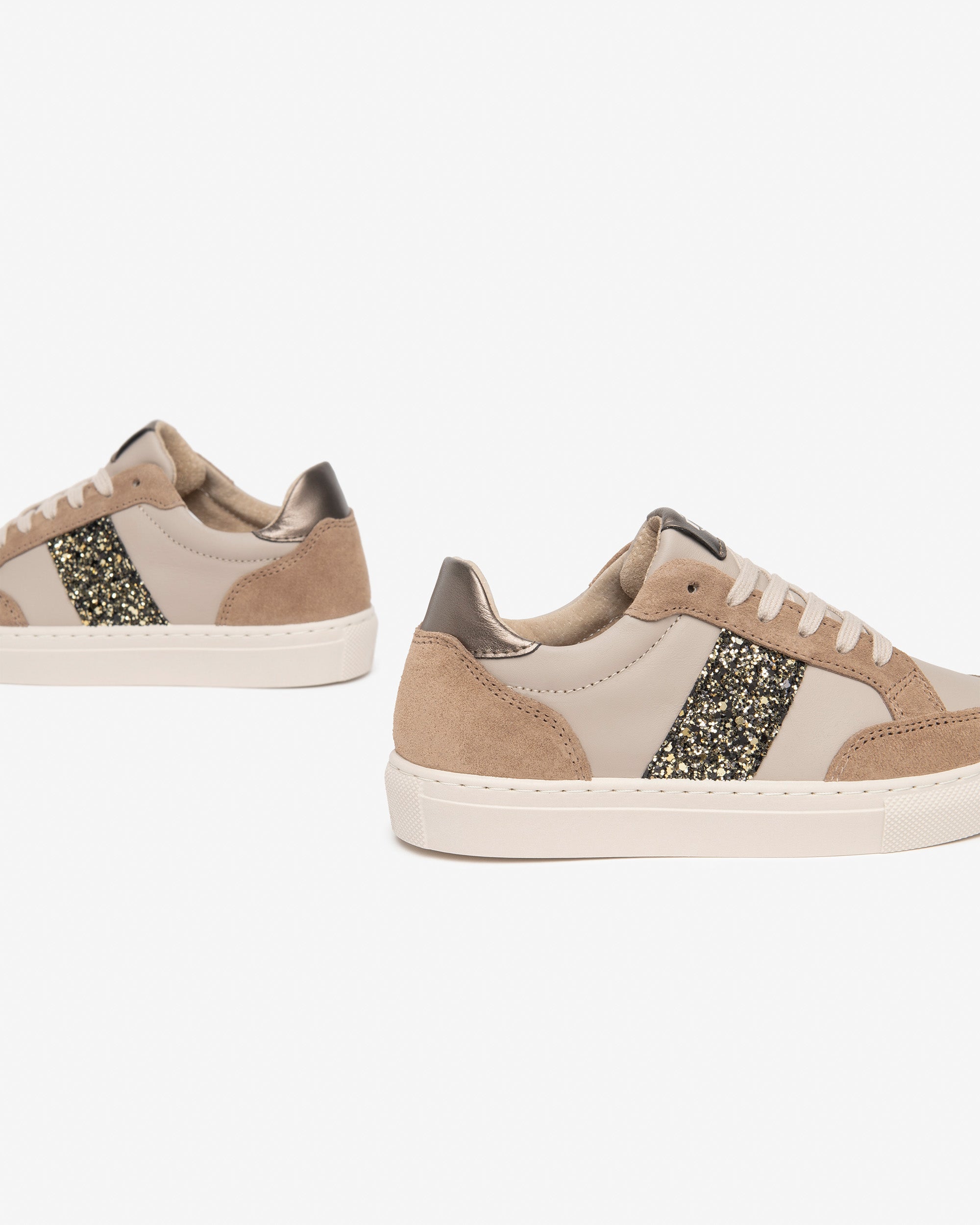Sneakers Teen da Ragazza in Camoscio, Pelle e Materiale Tecnico