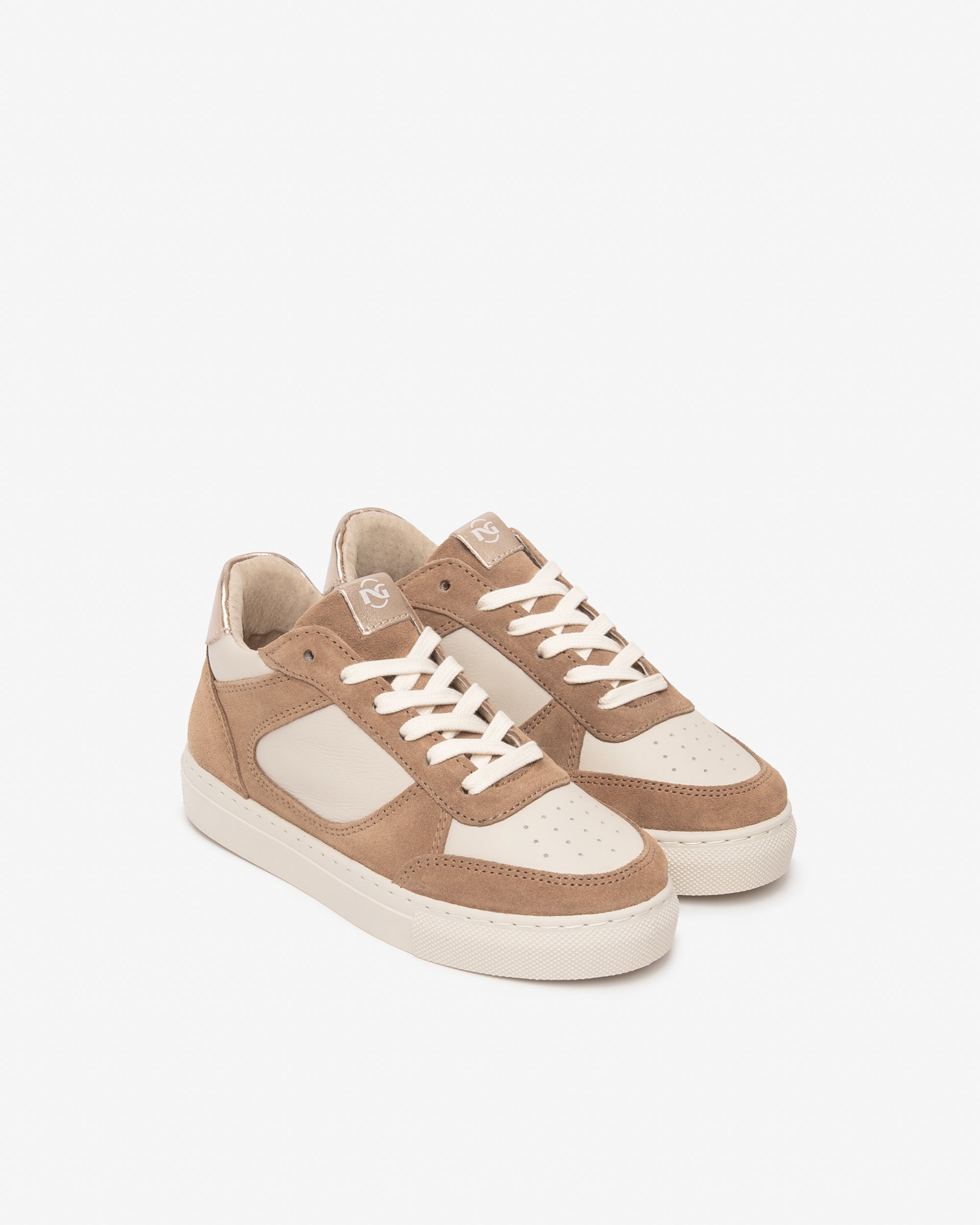 Sneakers Teen da Ragazza in Camoscio, Pelle e Materiale Tecnico