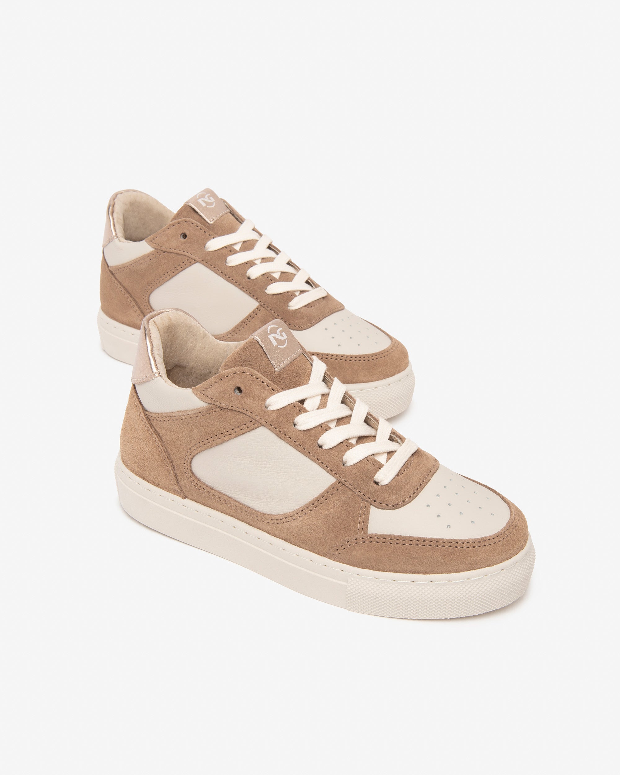Sneakers Teen da Ragazza in Camoscio, Pelle e Materiale Tecnico