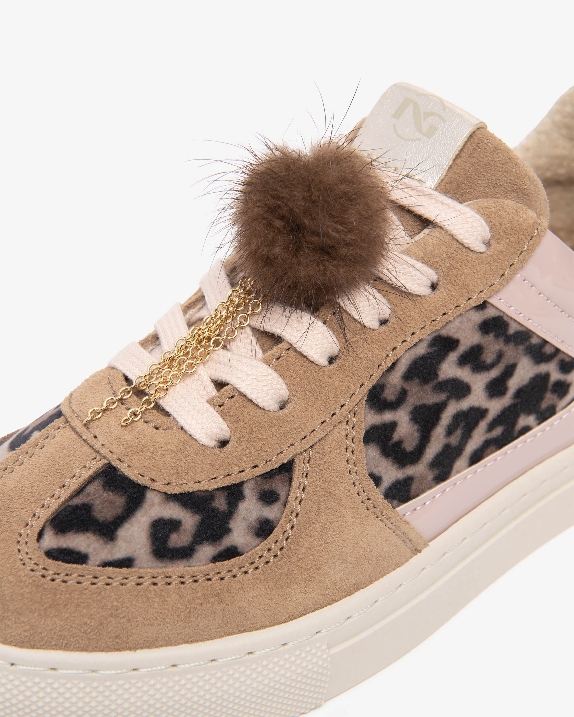 Sneakers Teen da Ragazza in Camoscio e Materiale Tecnico
