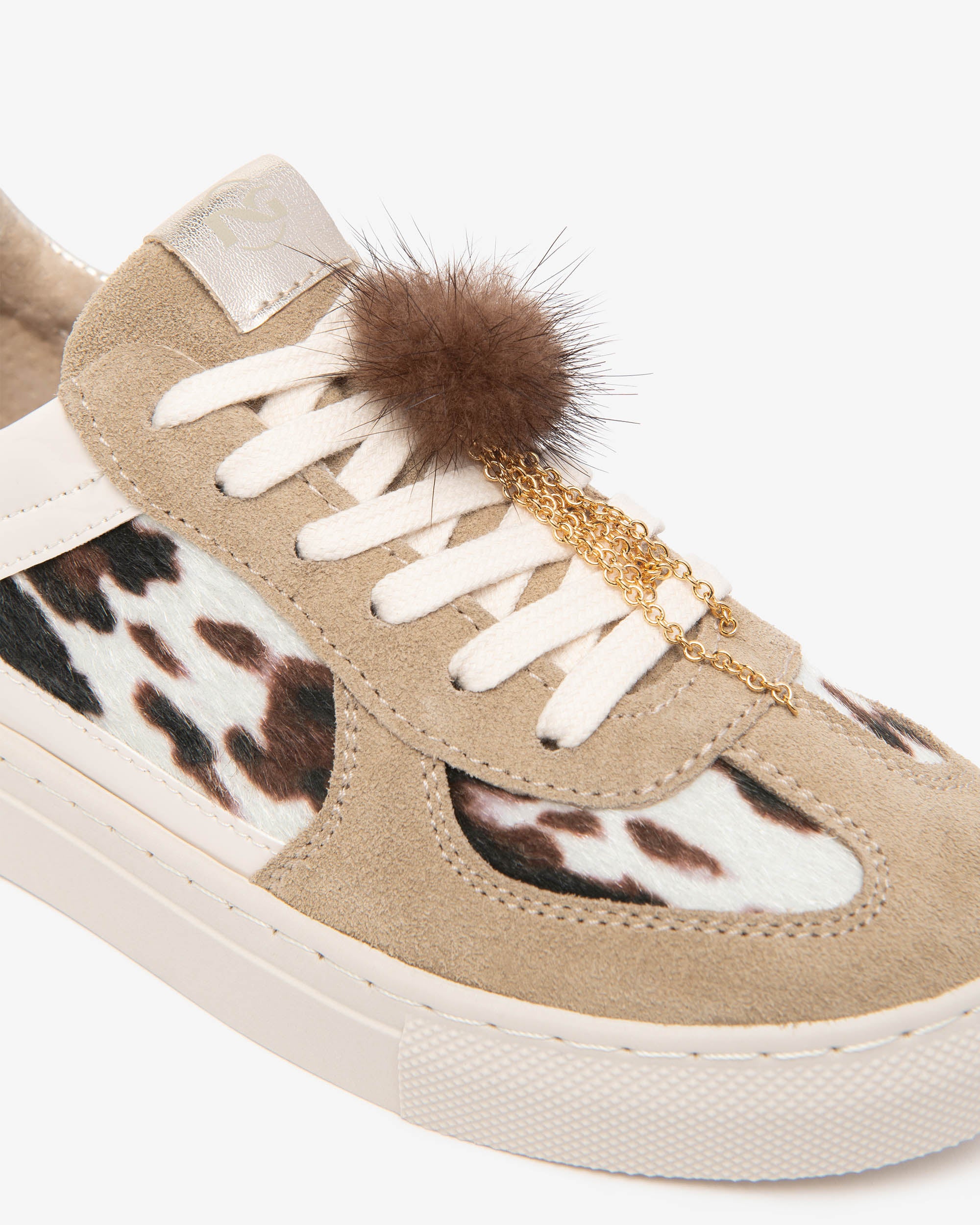 Sneakers Teen da Ragazza in Camoscio e Materiale Tecnico