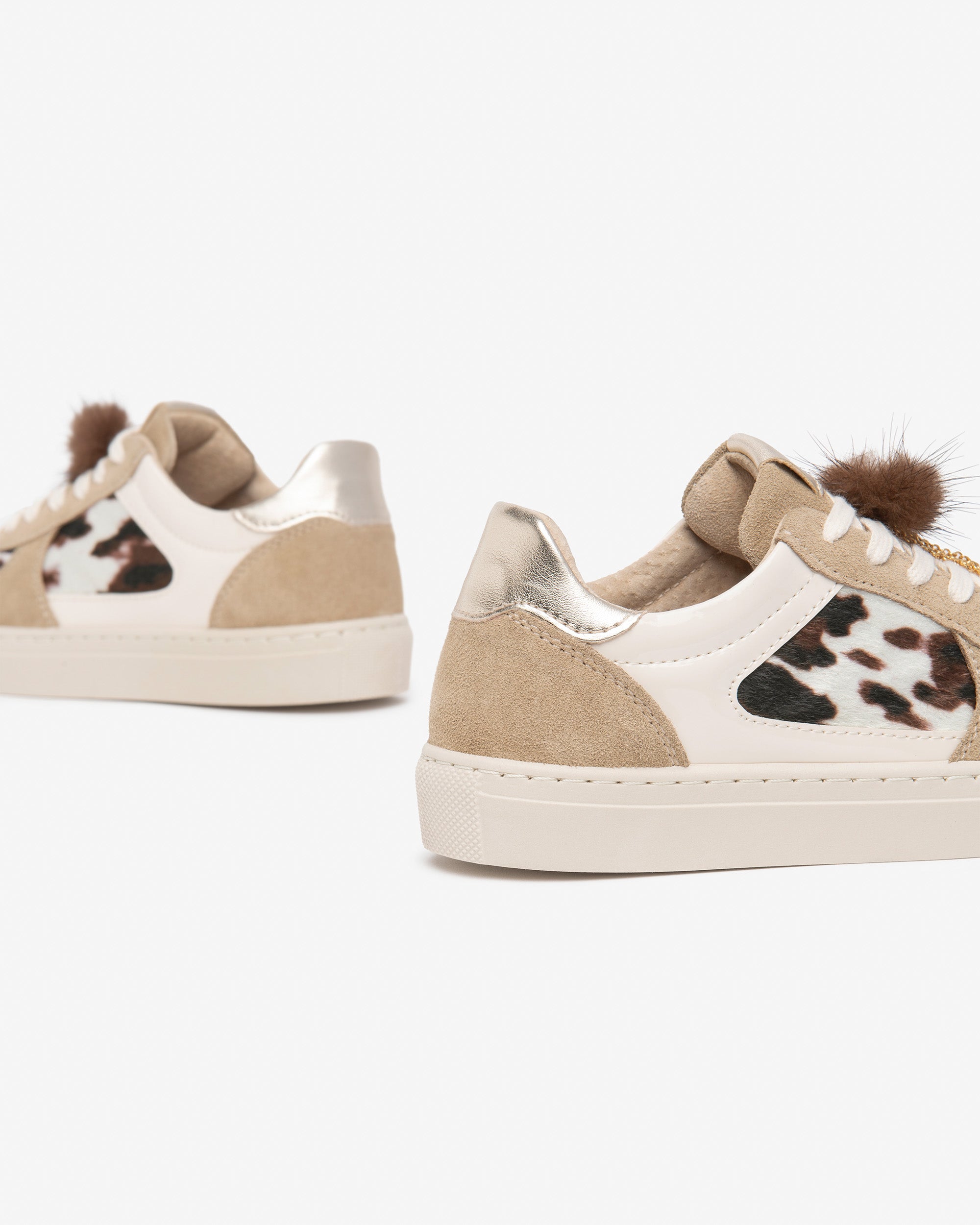 Sneakers Teen da Ragazza in Camoscio e Materiale Tecnico