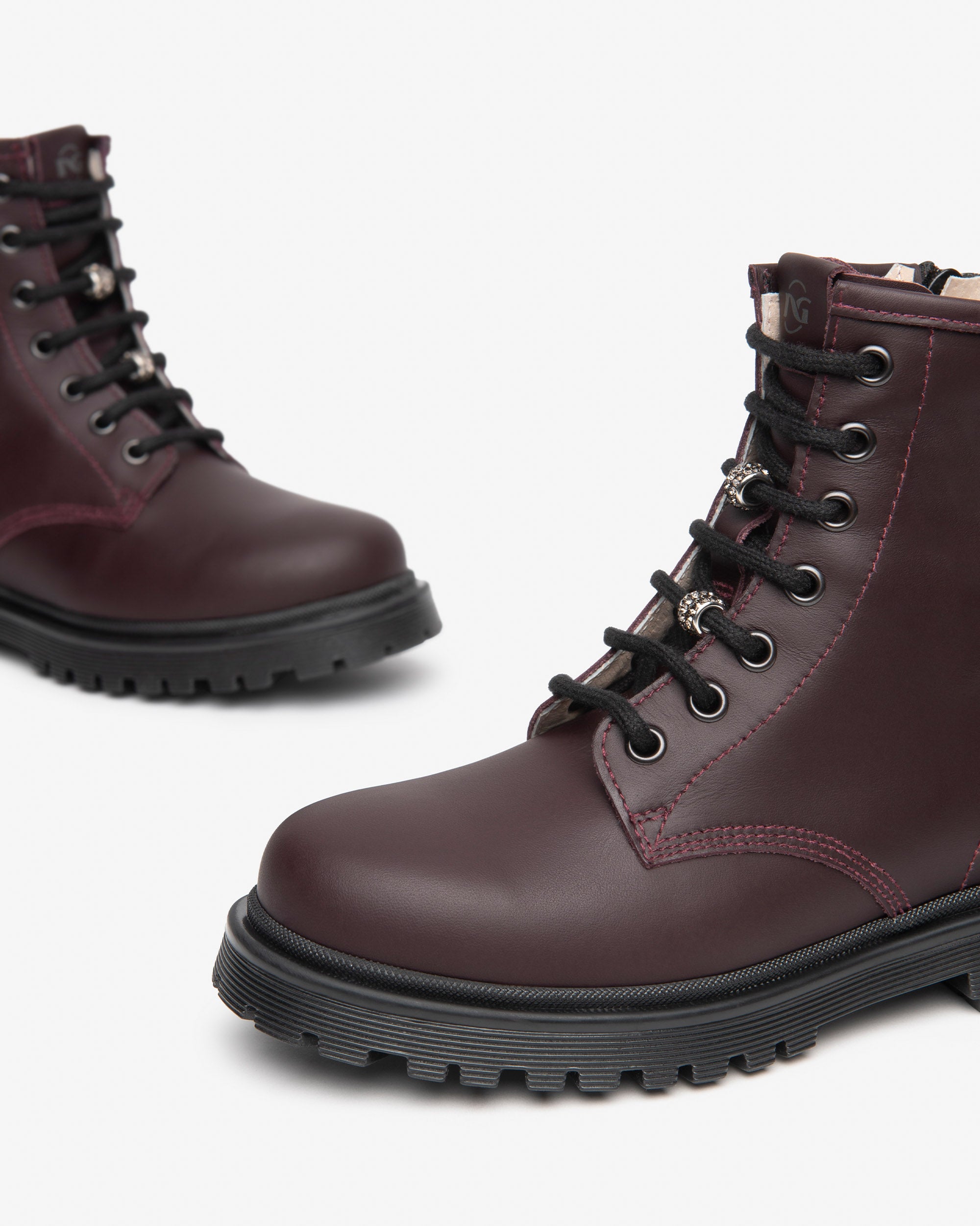 Anfibi Teen da Ragazza in Pelle