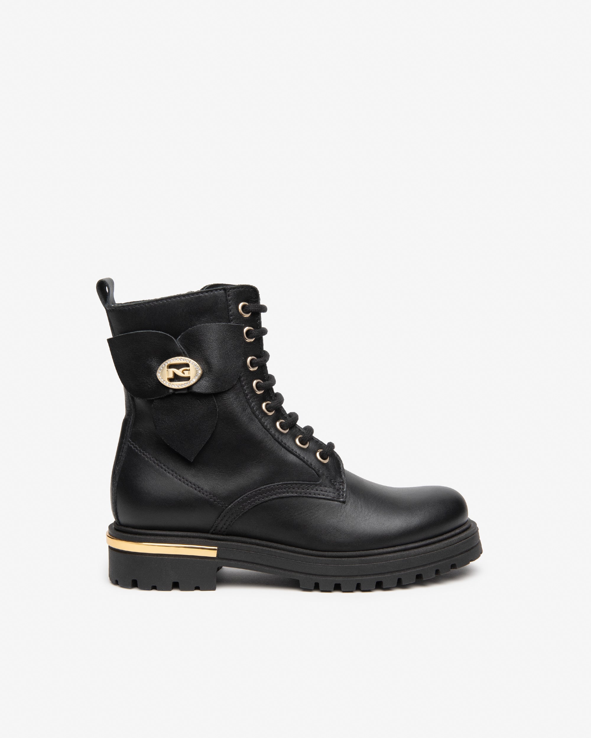 Anfibi Teen da Ragazza in Pelle
