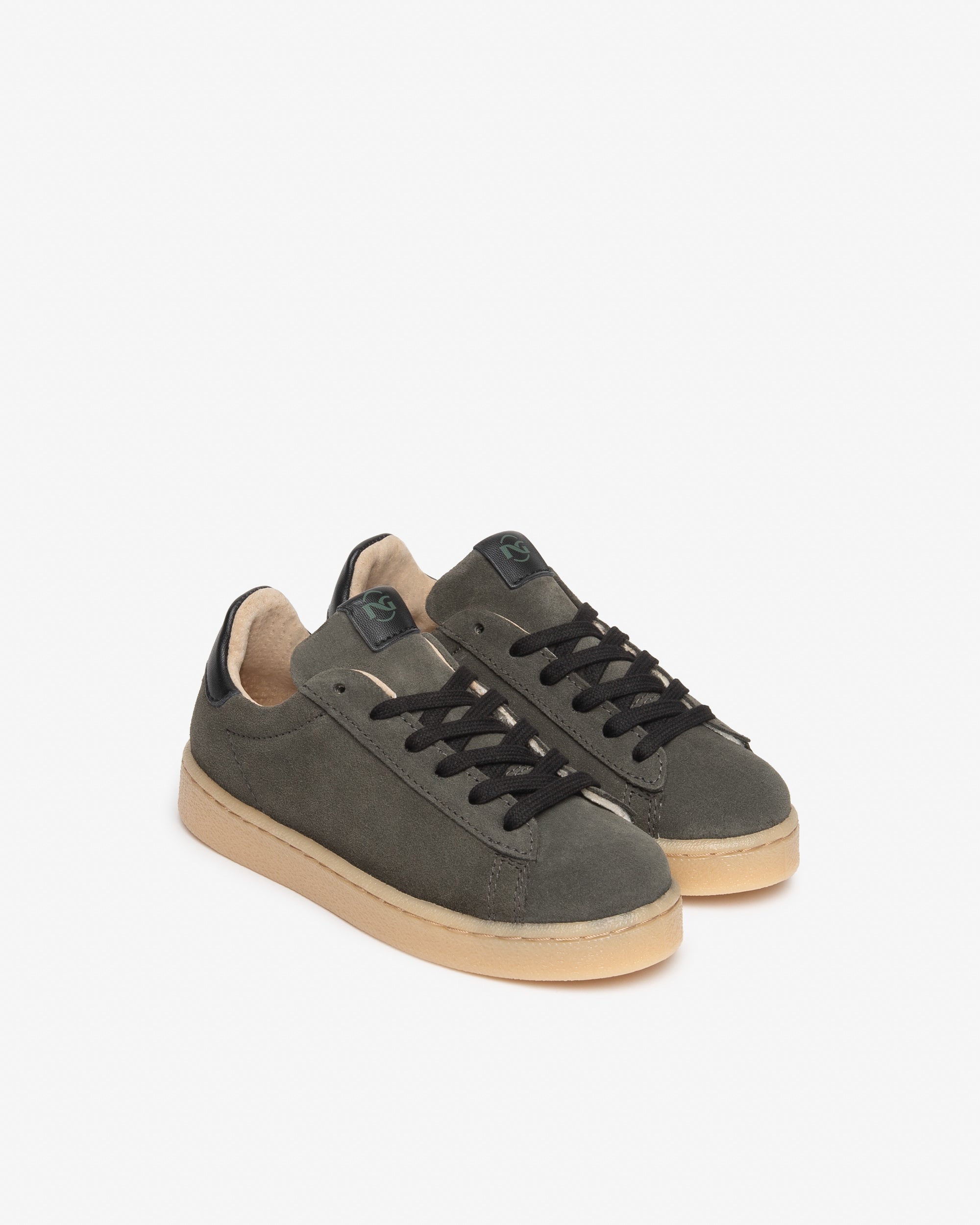 Sneakers Teen da Ragazzo in Camoscio e Materiale Tecnico