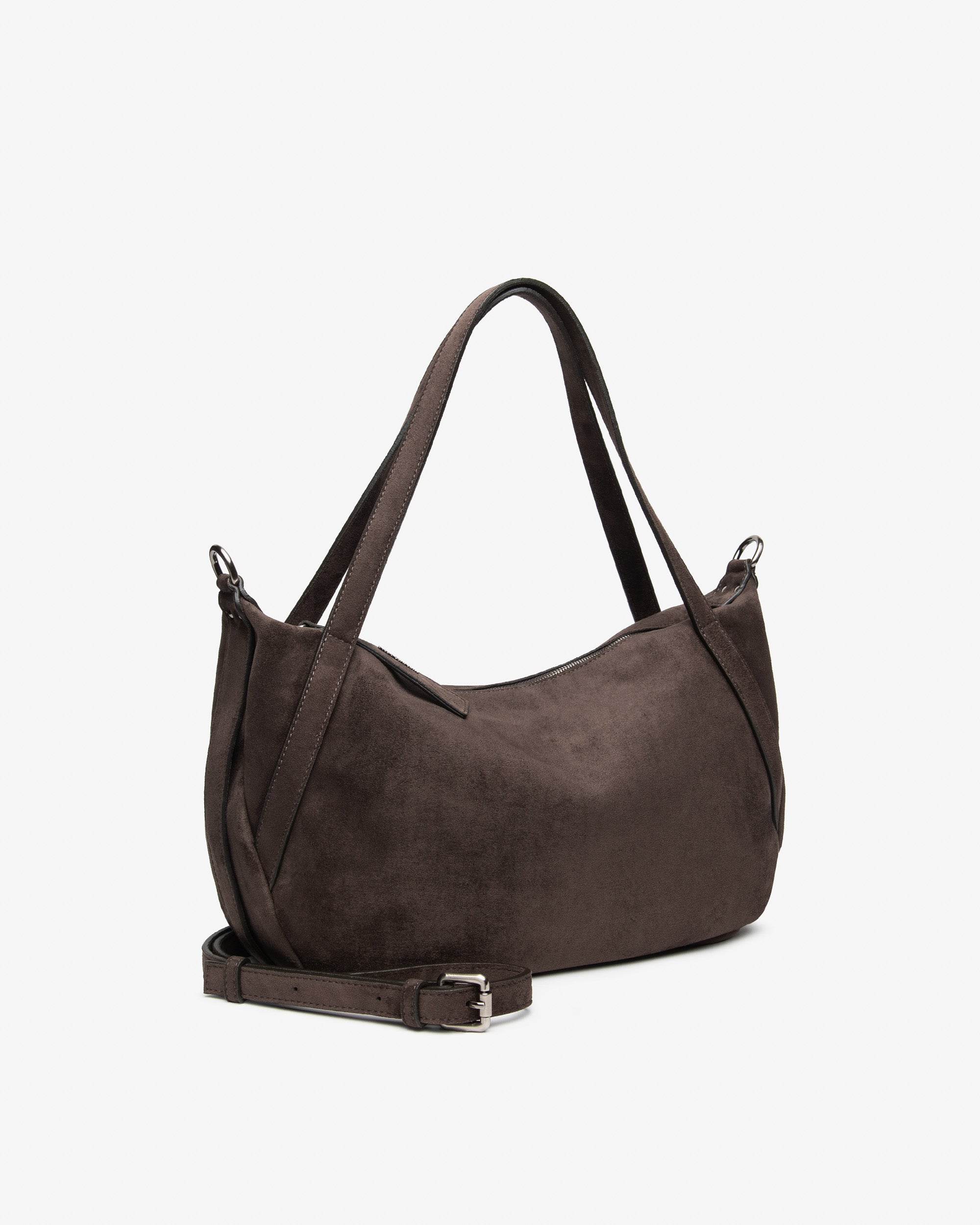 Borsa Hobo da Donna in Materiale Tecnico