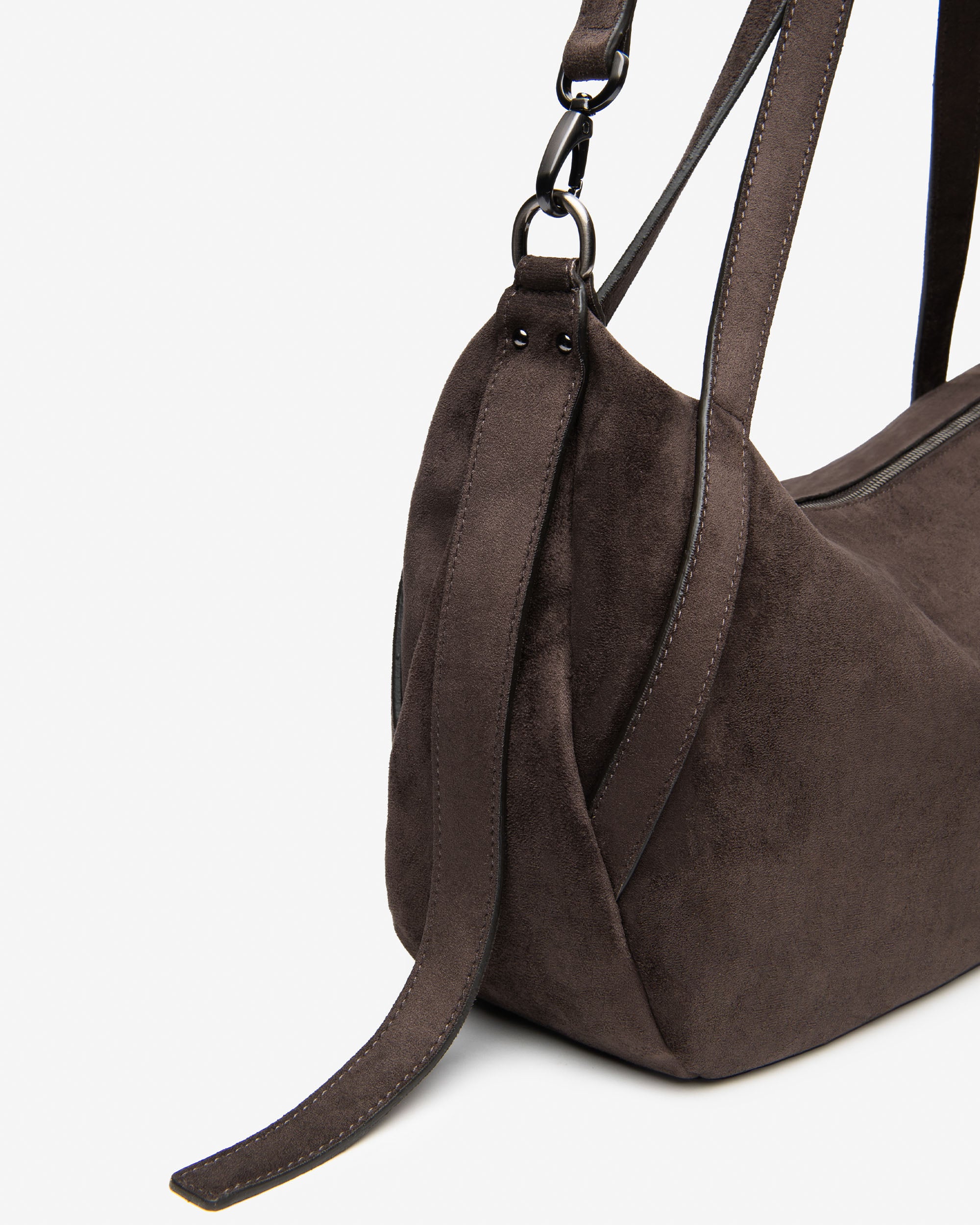 Borsa Hobo da Donna in Materiale Tecnico