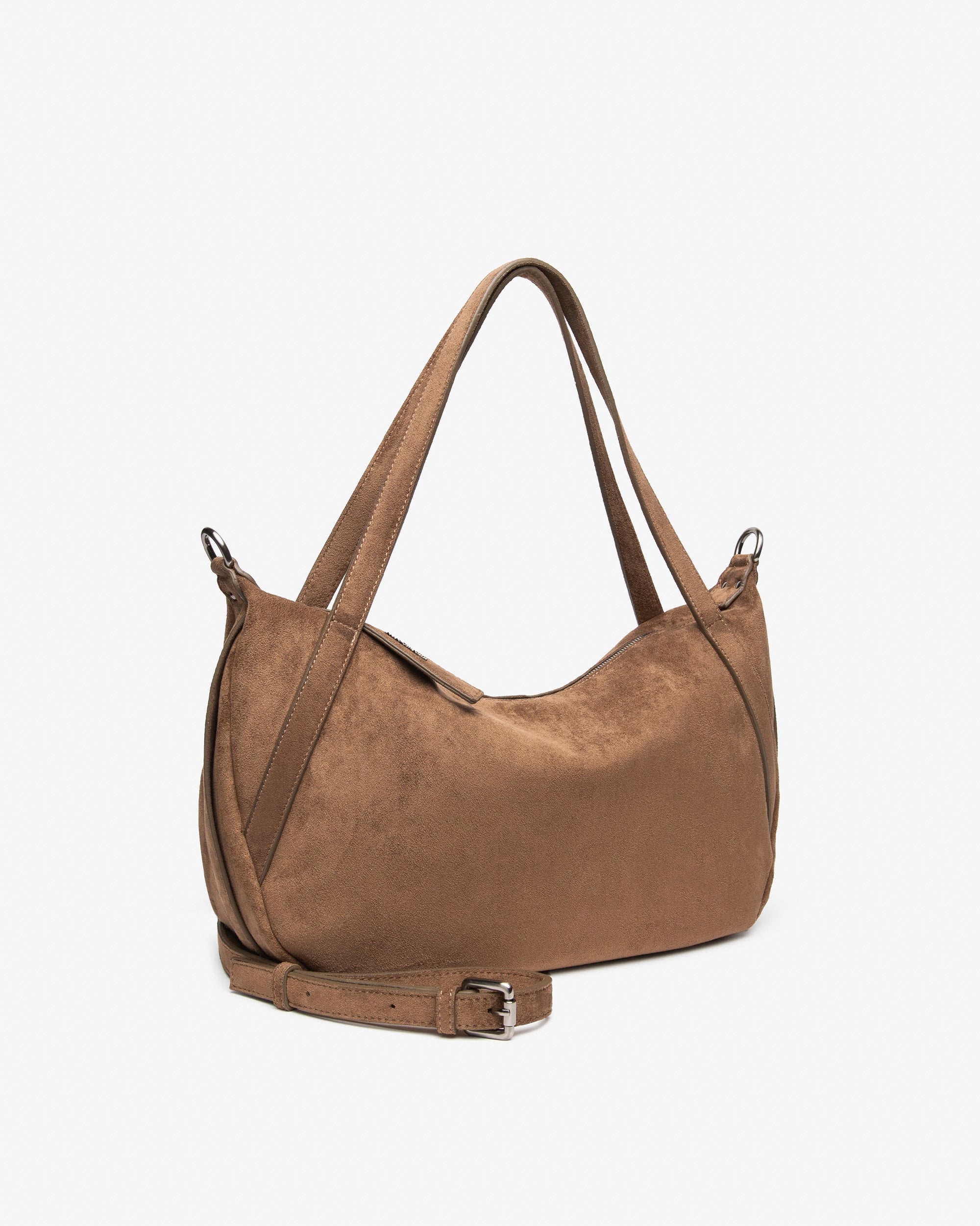 Borsa Hobo da Donna in Materiale Tecnico