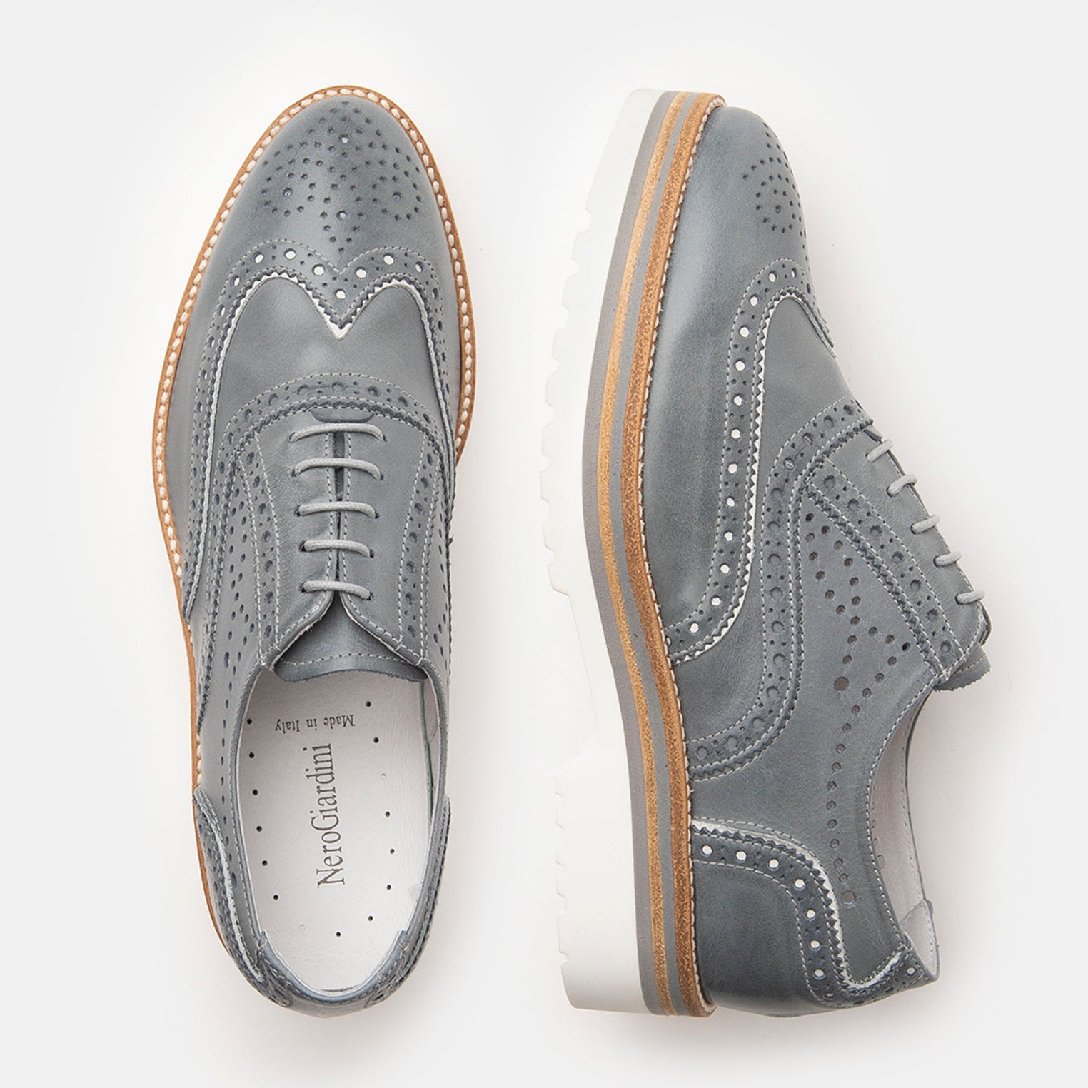Stringate Donna in Pelle