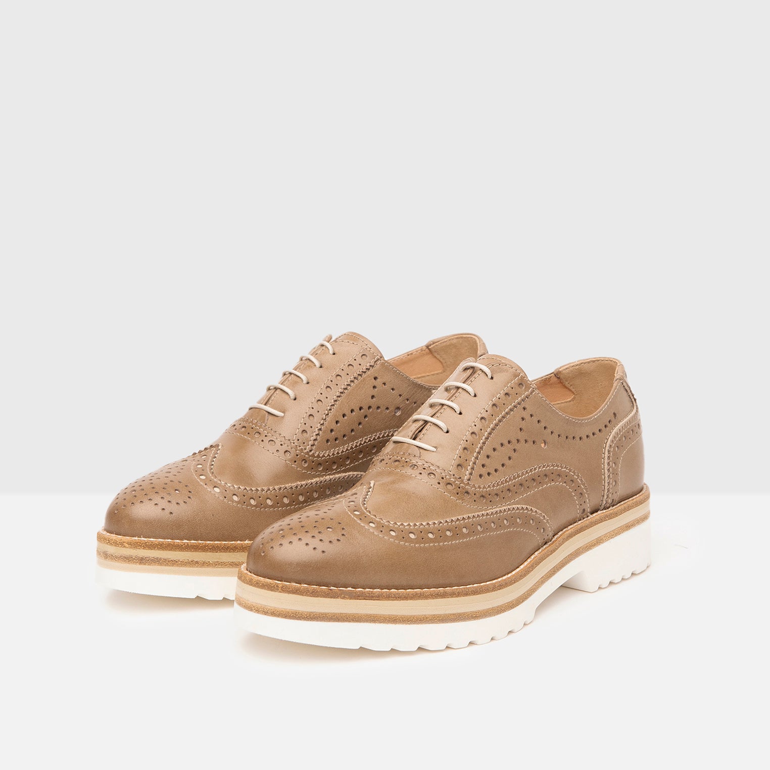 Stringate Donna in Pelle