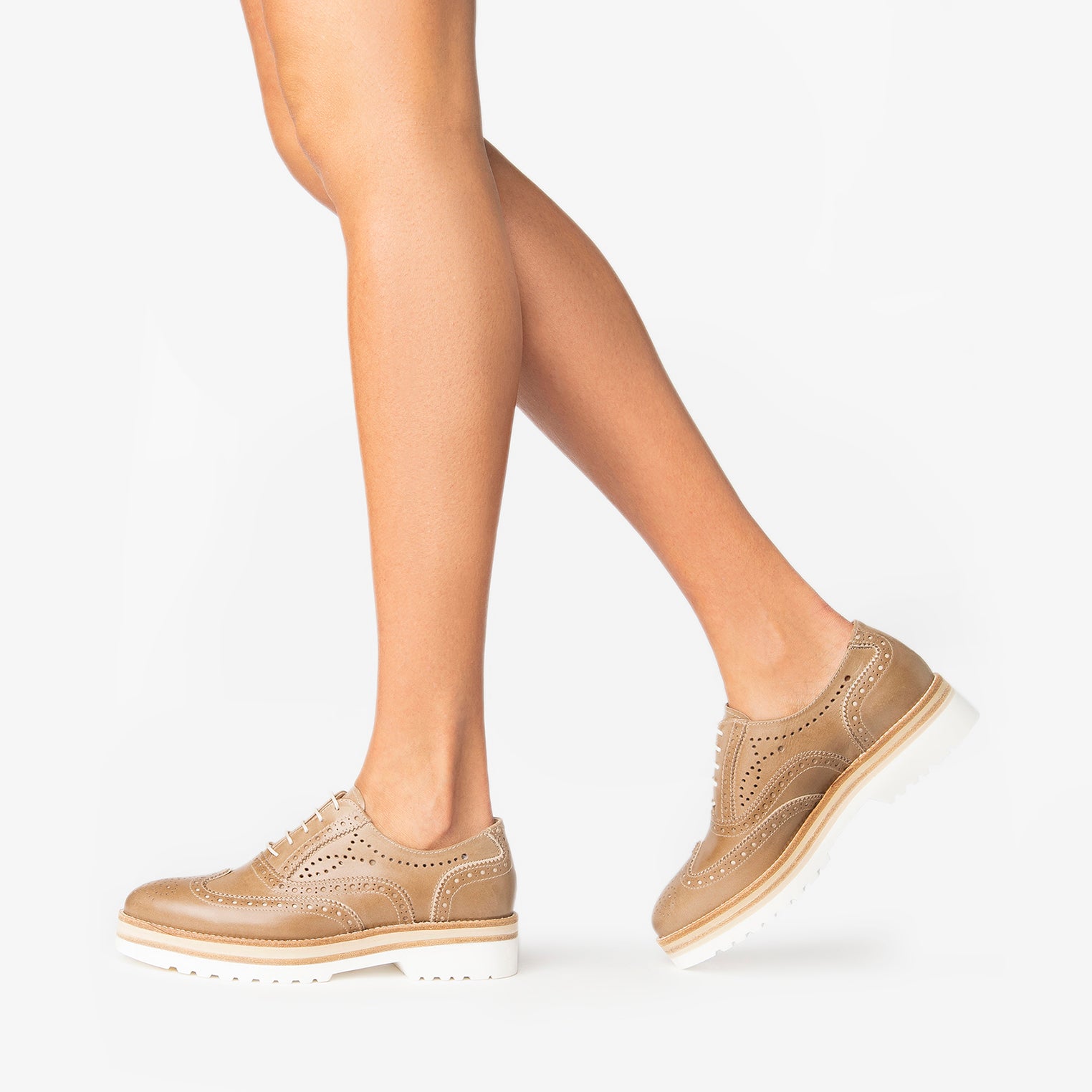 Stringate Donna in Pelle